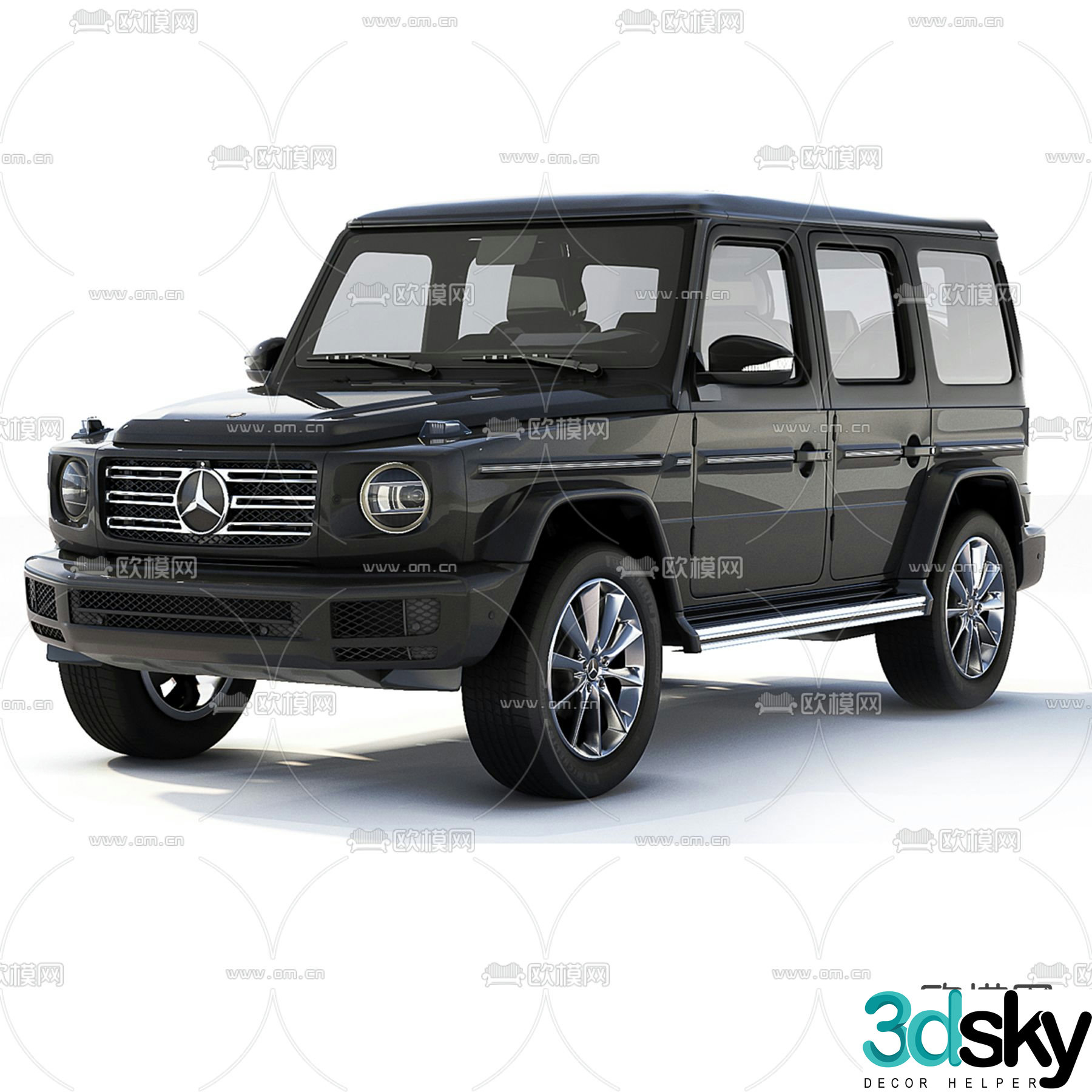 jeep off road vehicle 3d model