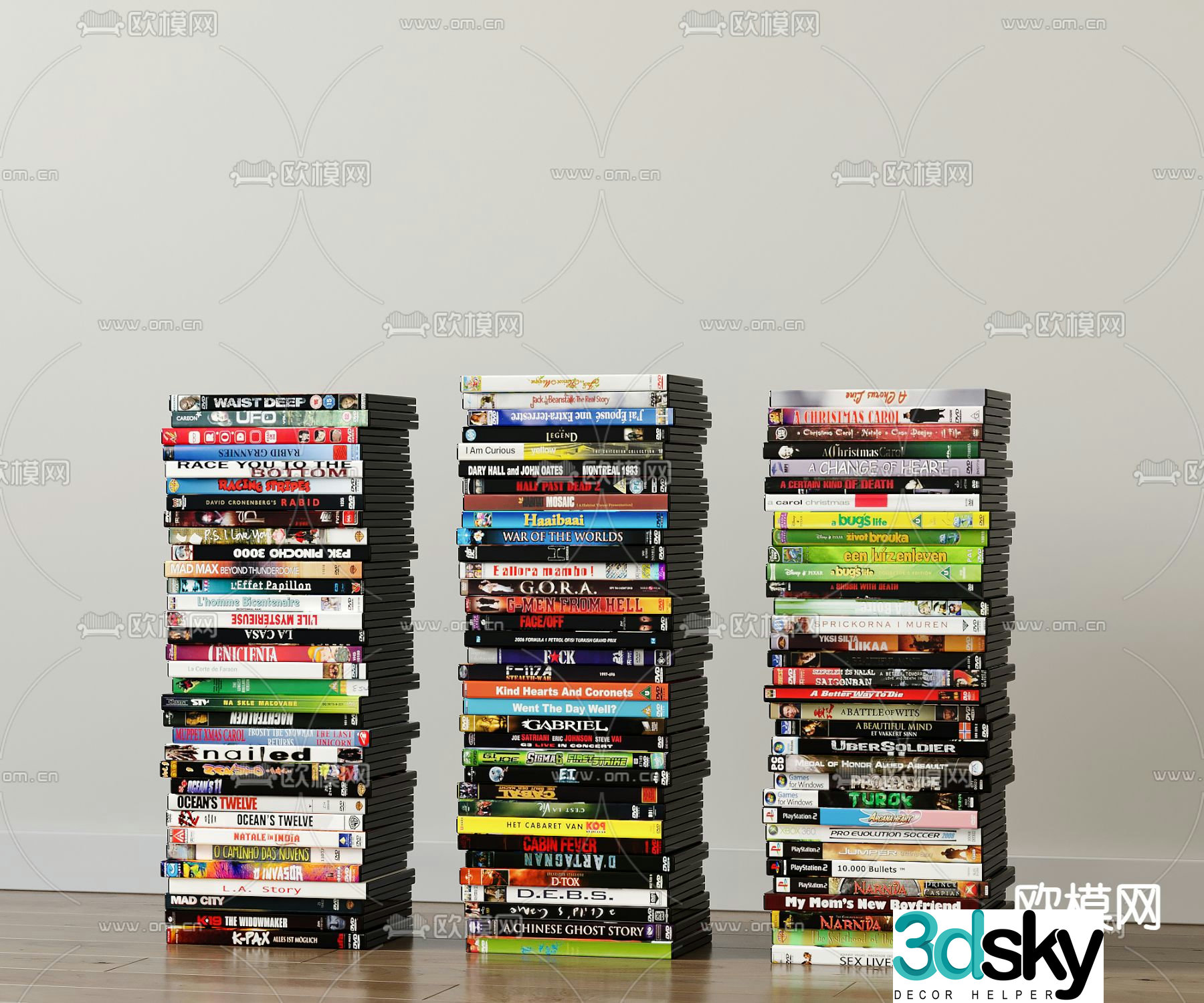 DVD record 3d model