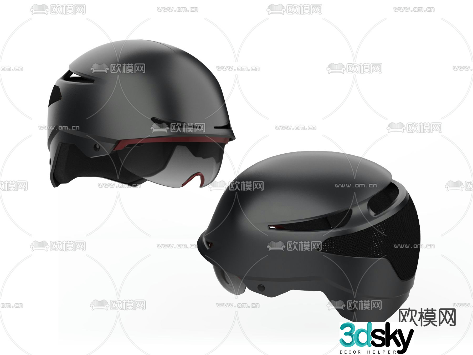 safety helmet 3d model