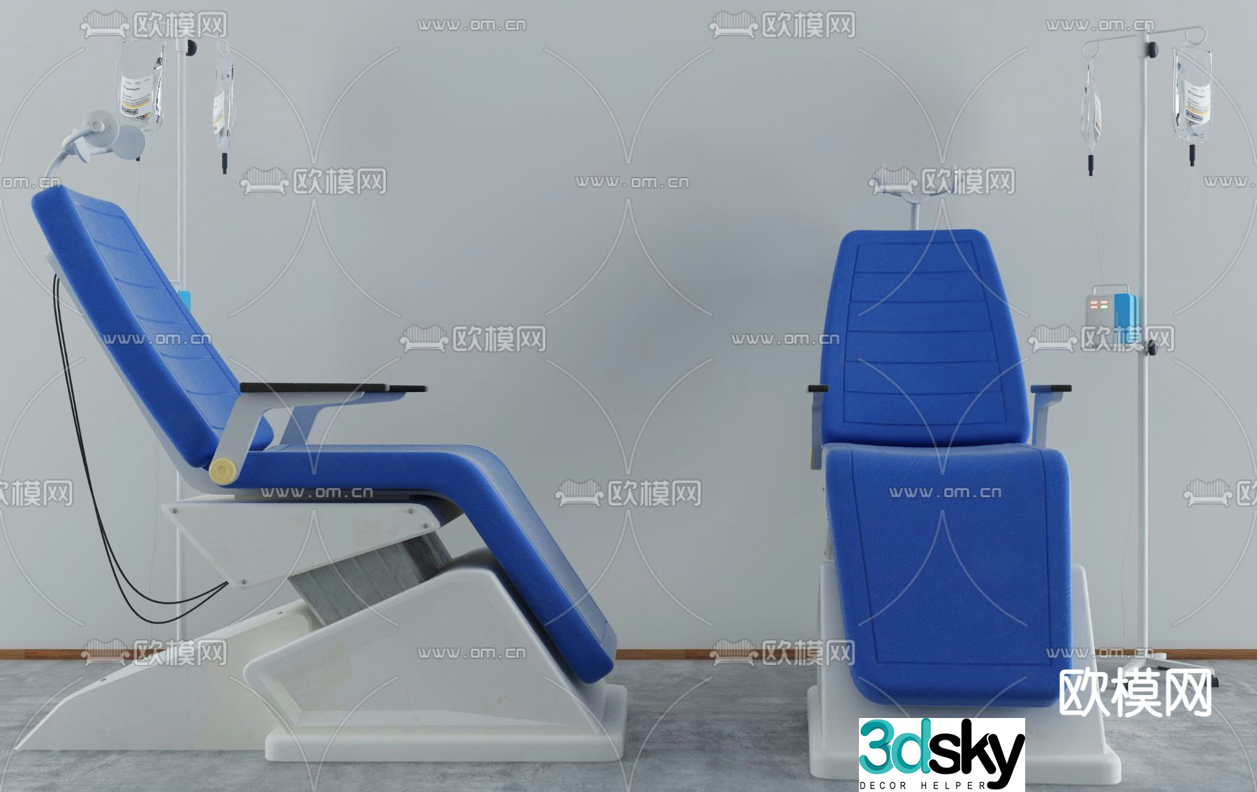 Dentist equipment medical equipment 3d model