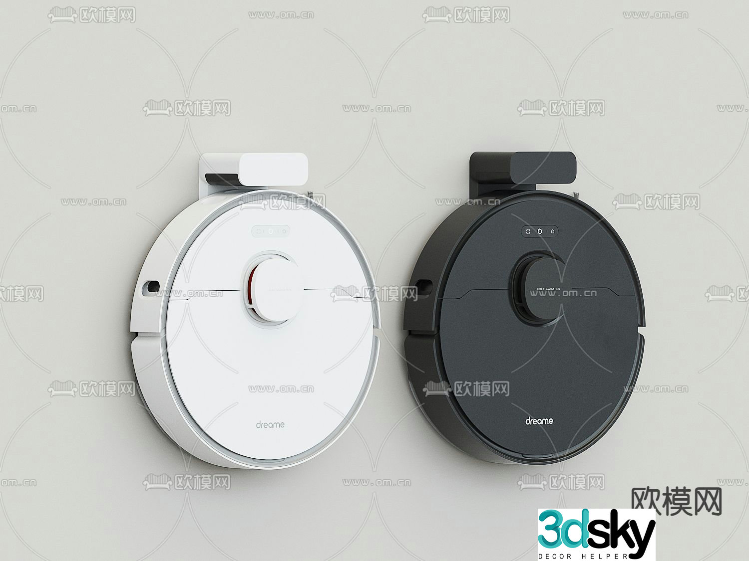 Sweeping robot sweeping machine 3d model
