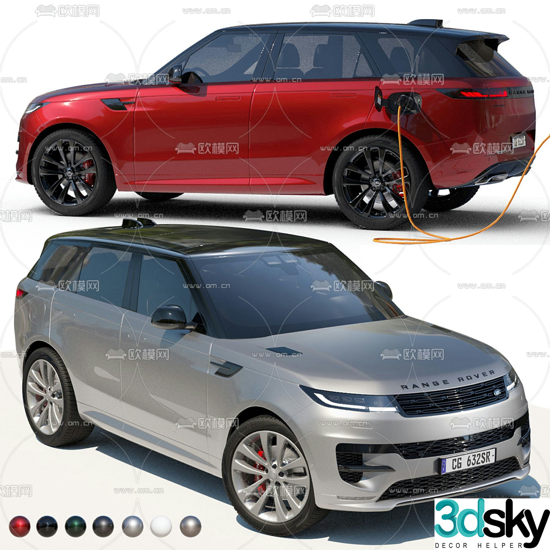 car sedan 3d model