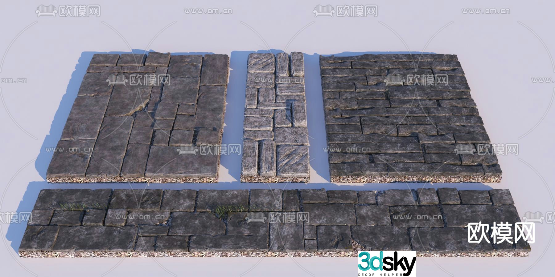 Bluestone road Tingbu 3D model