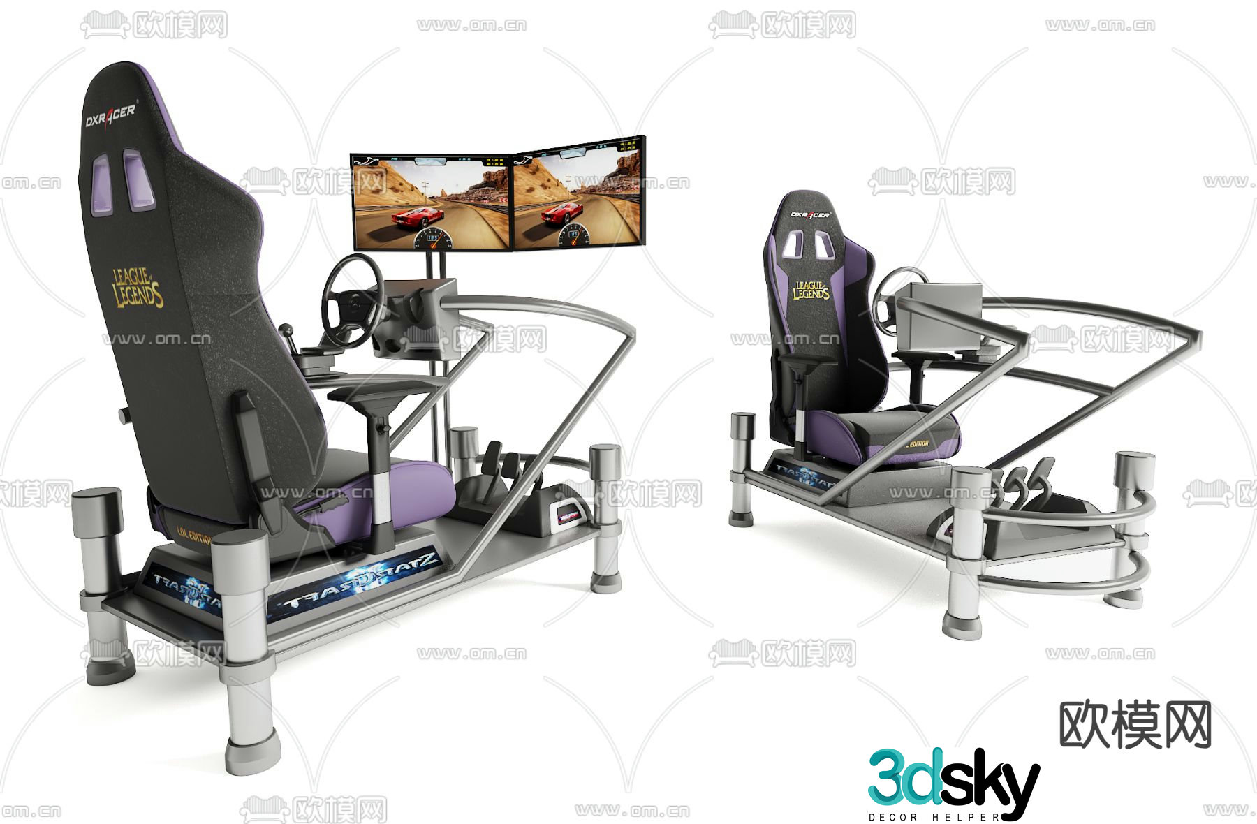 gaming equipment game console arcade 3d model