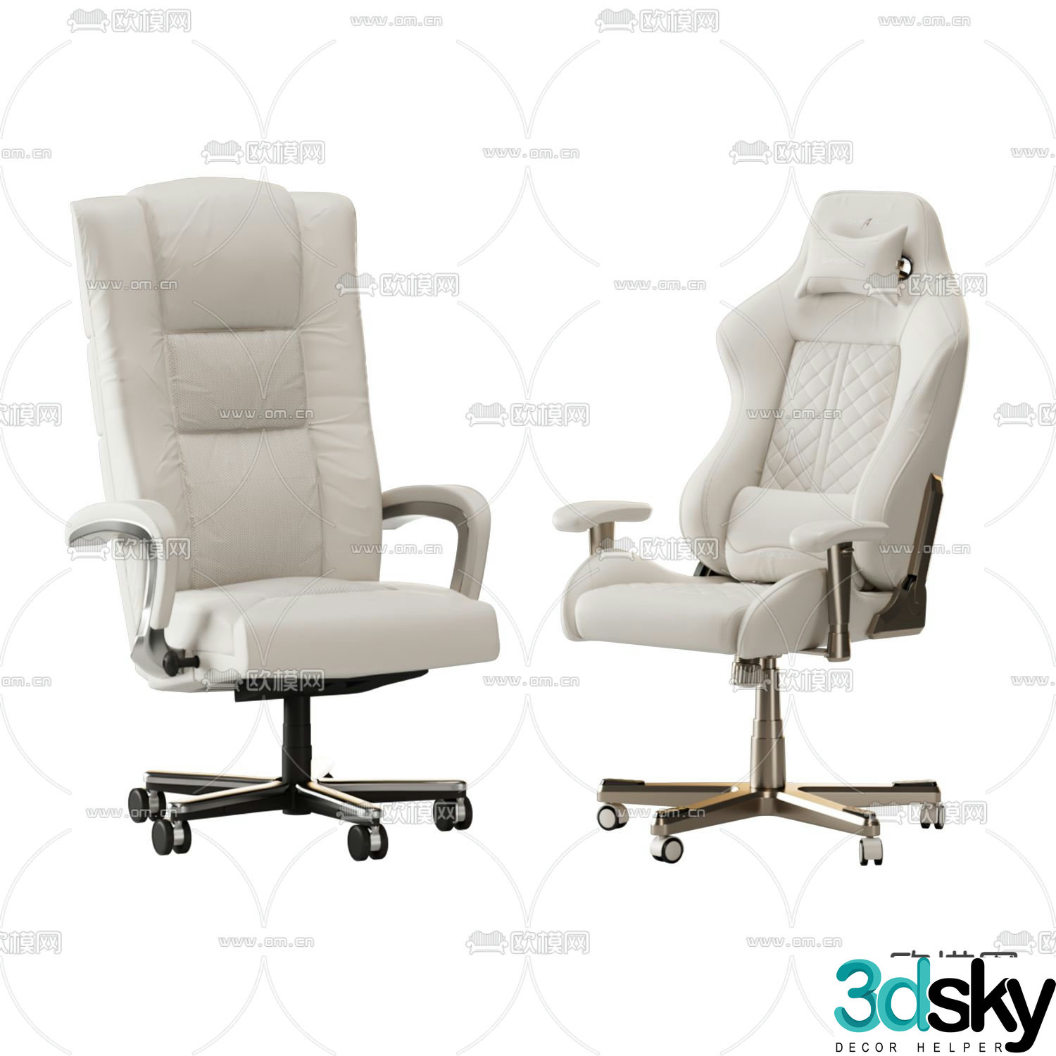 Office chair boss chair executive chair 3d model