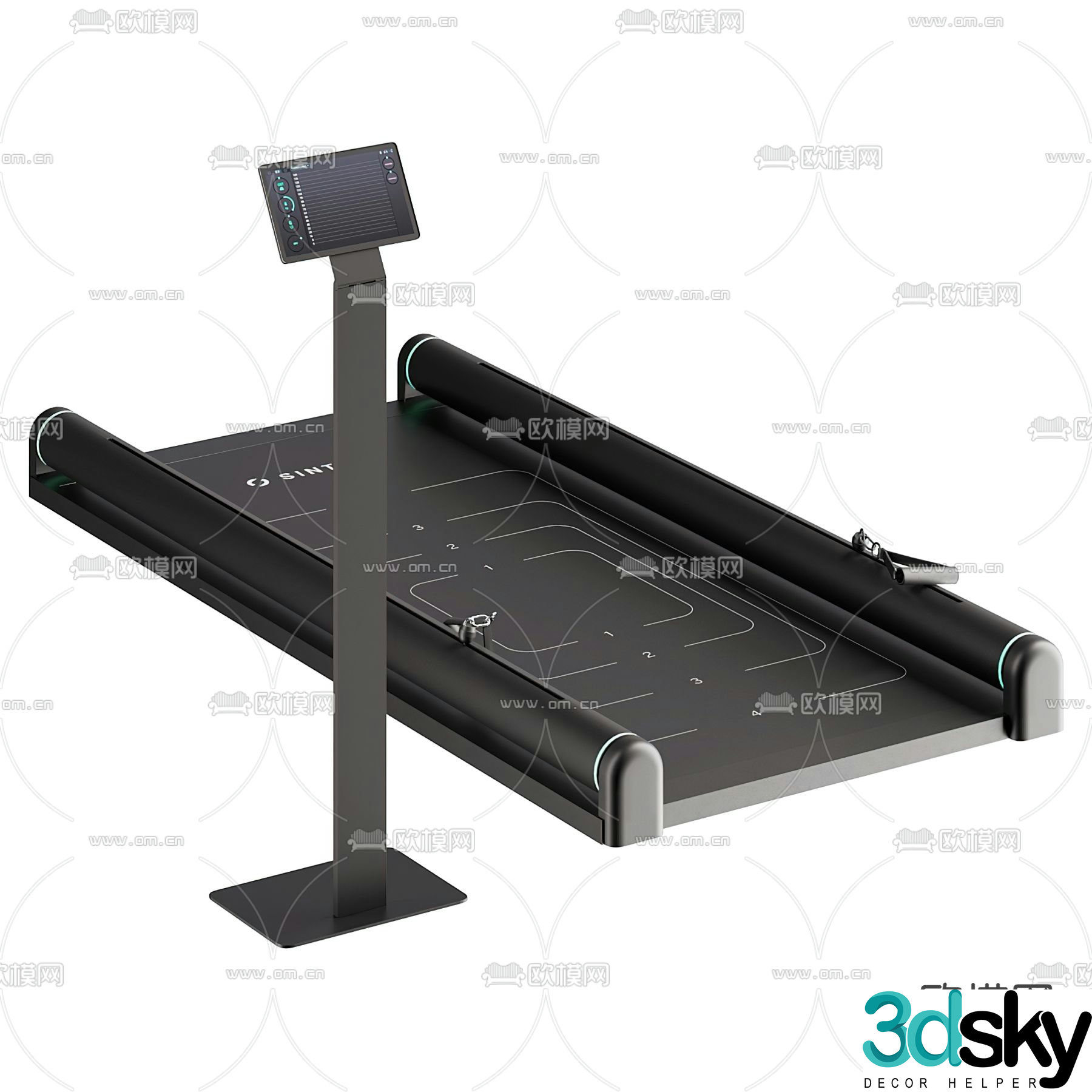 Cable trainer 3d model