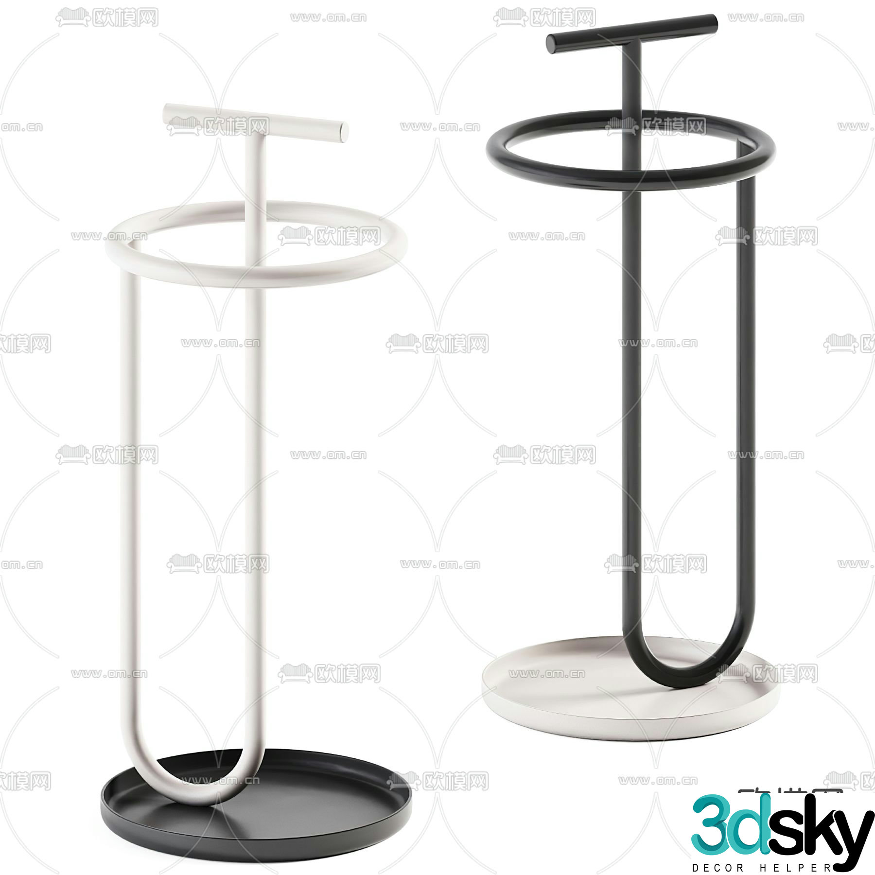 Umbrella stand 3d model