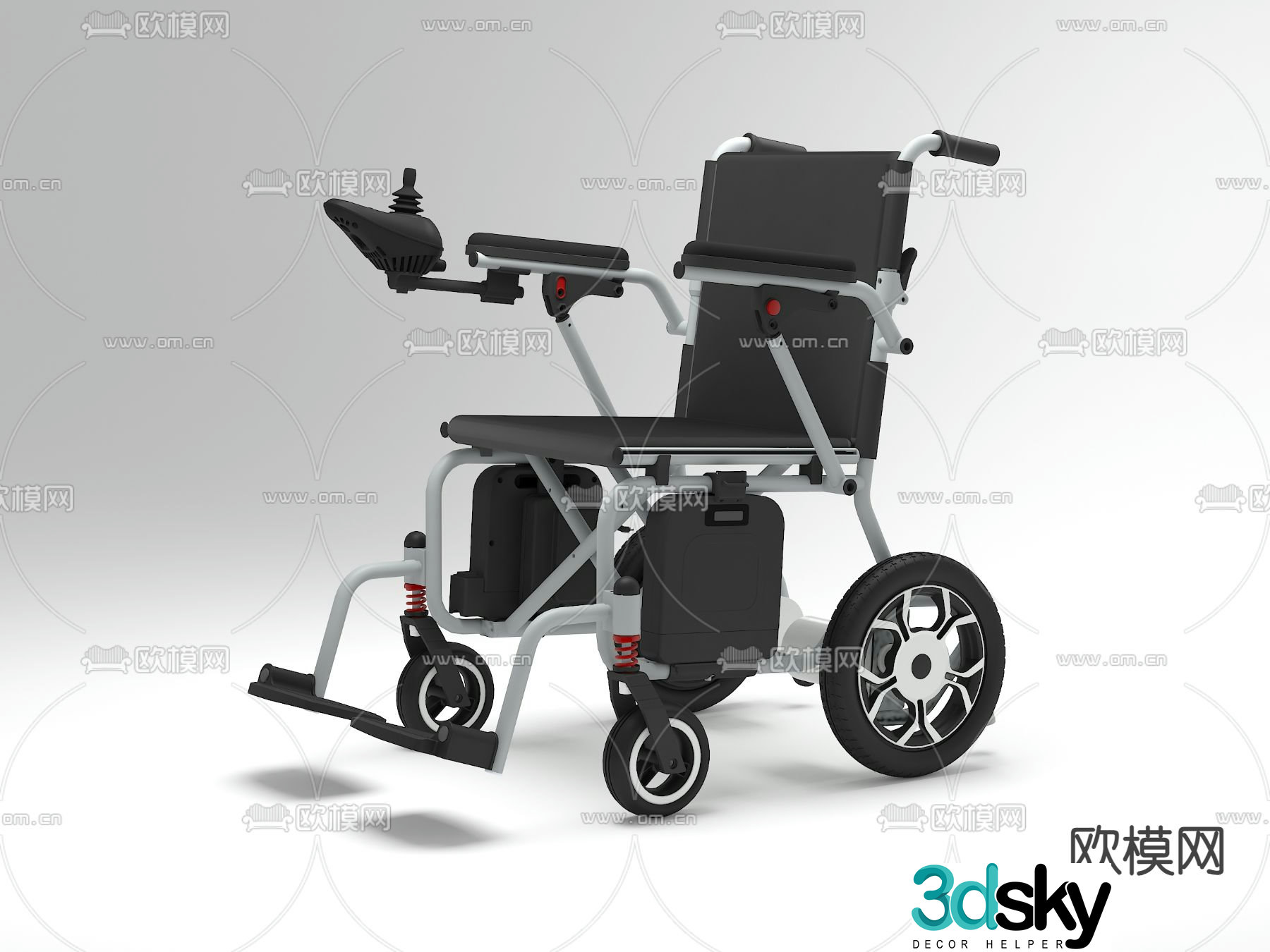 wheelchair 3d model