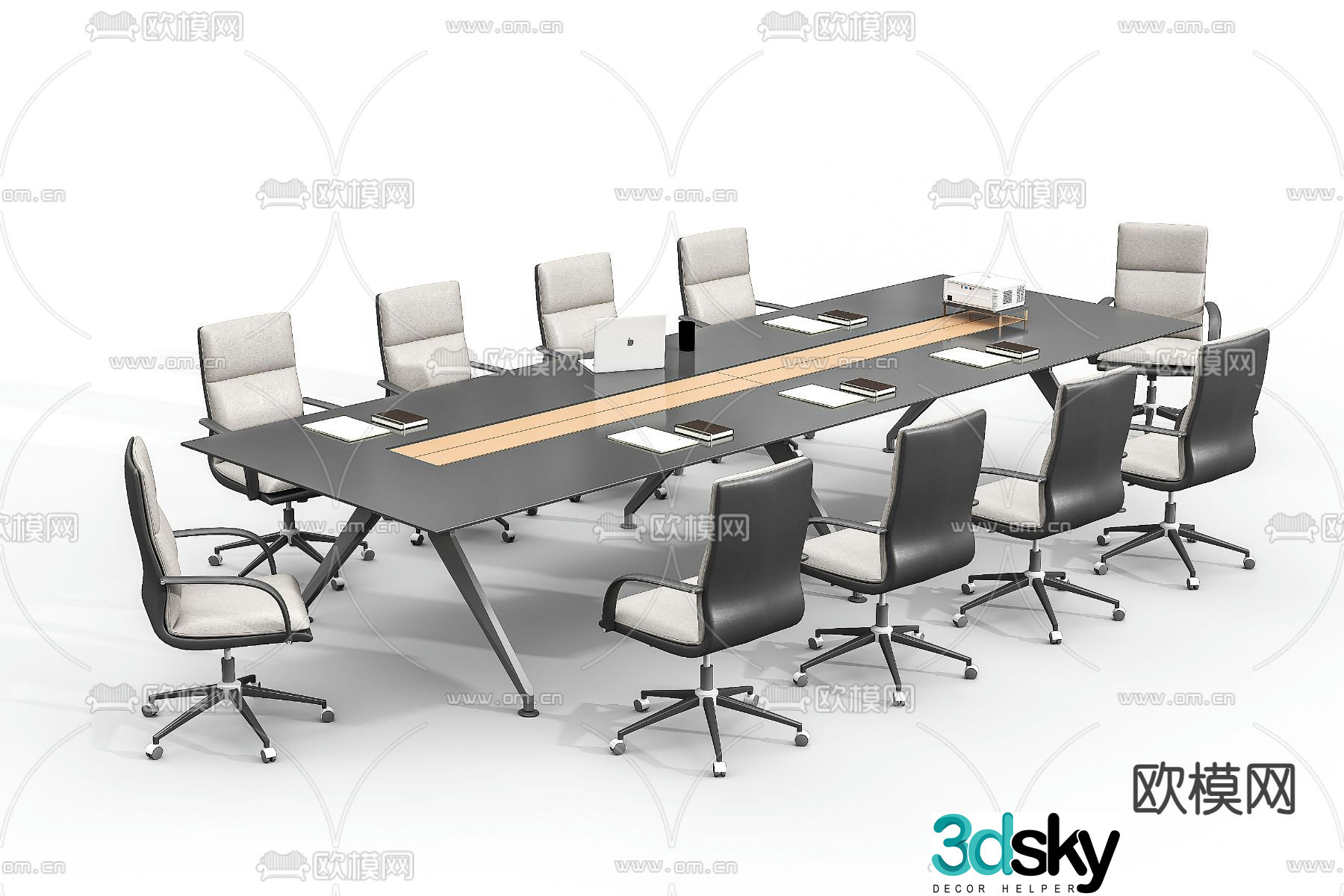 conference table conference table 3d model