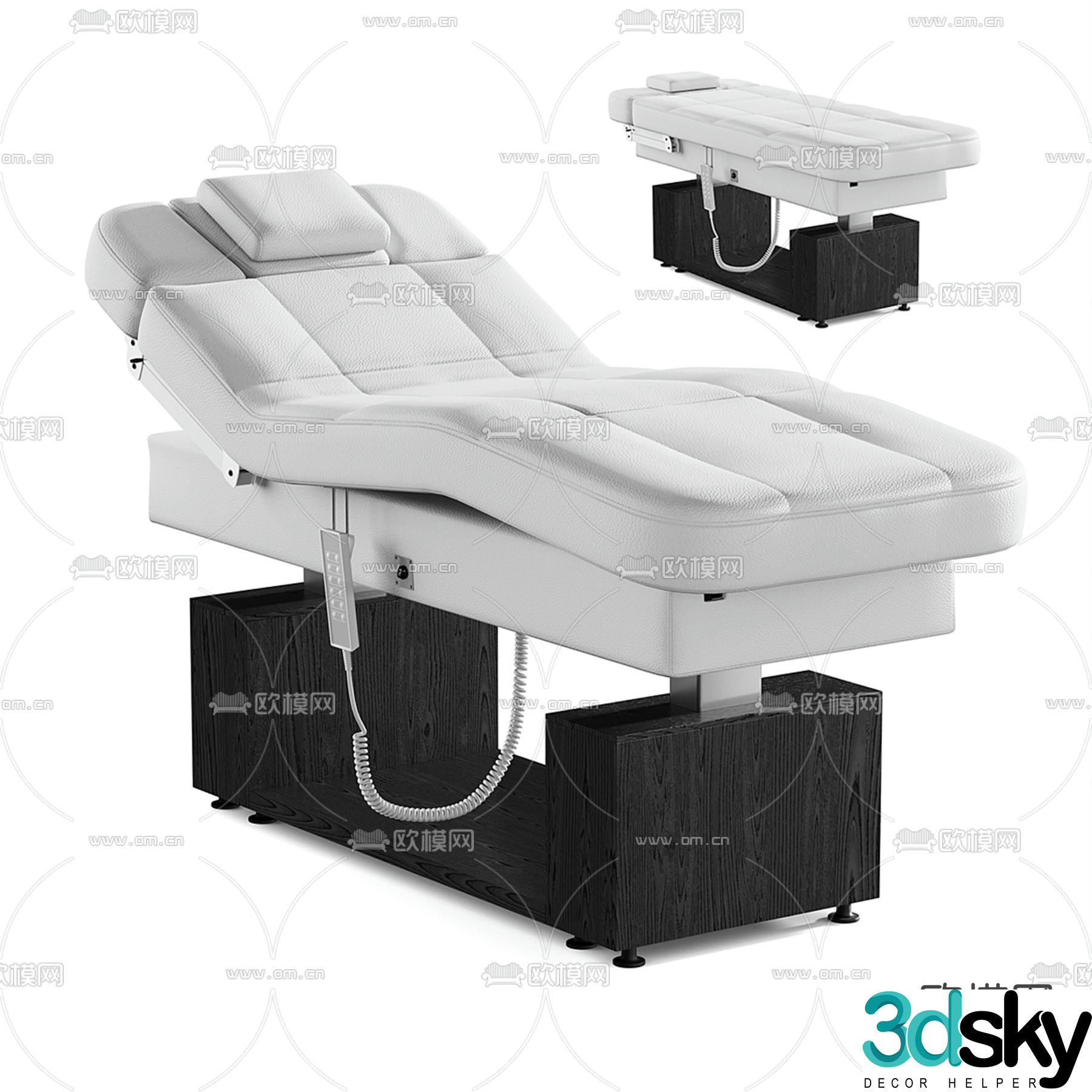medical equipment medical bed 3d model