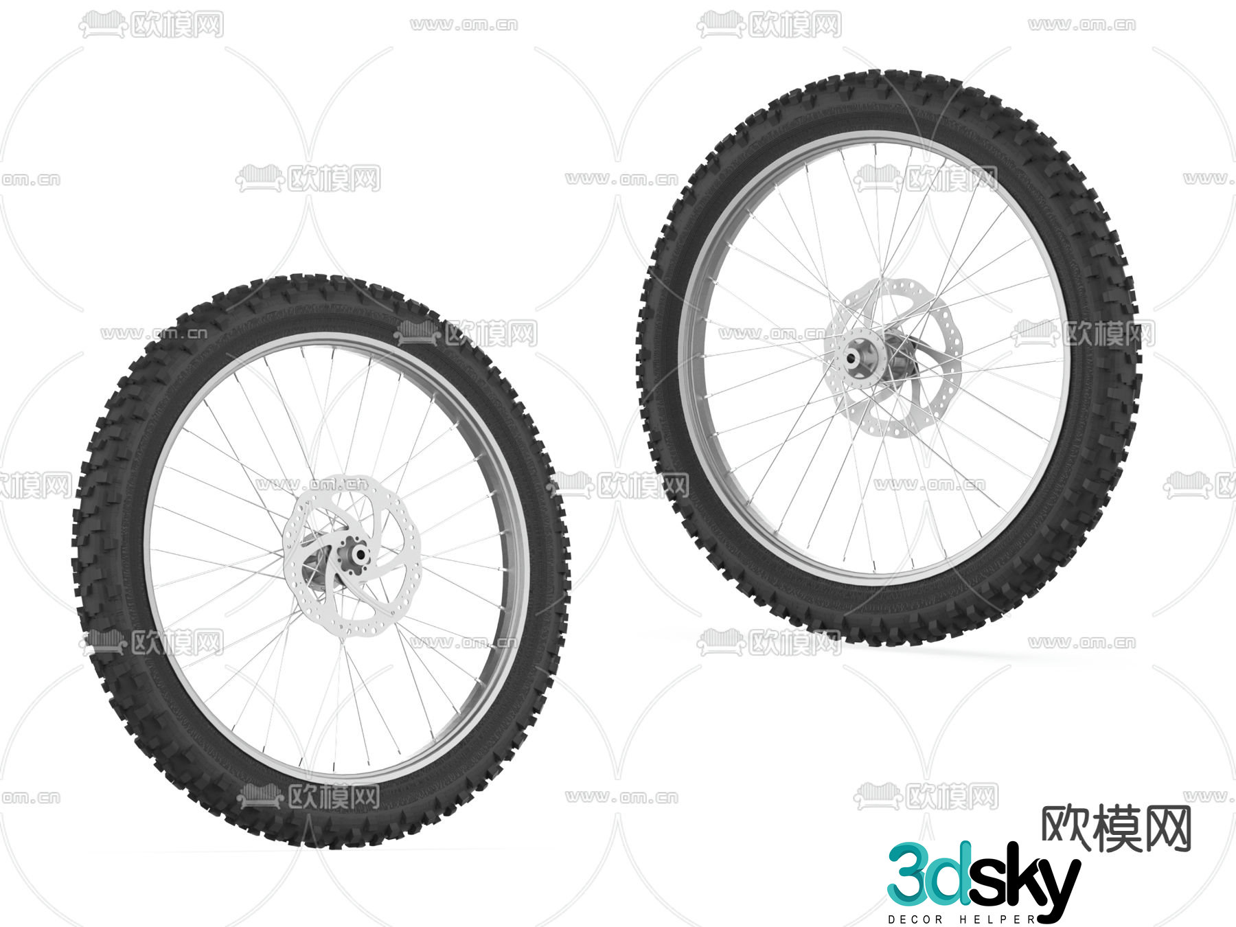 bicycle tire 3d model