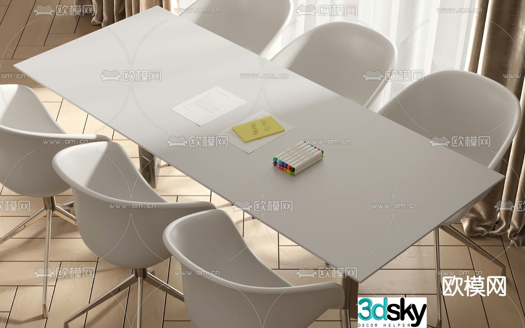 conference table conference table 3d model