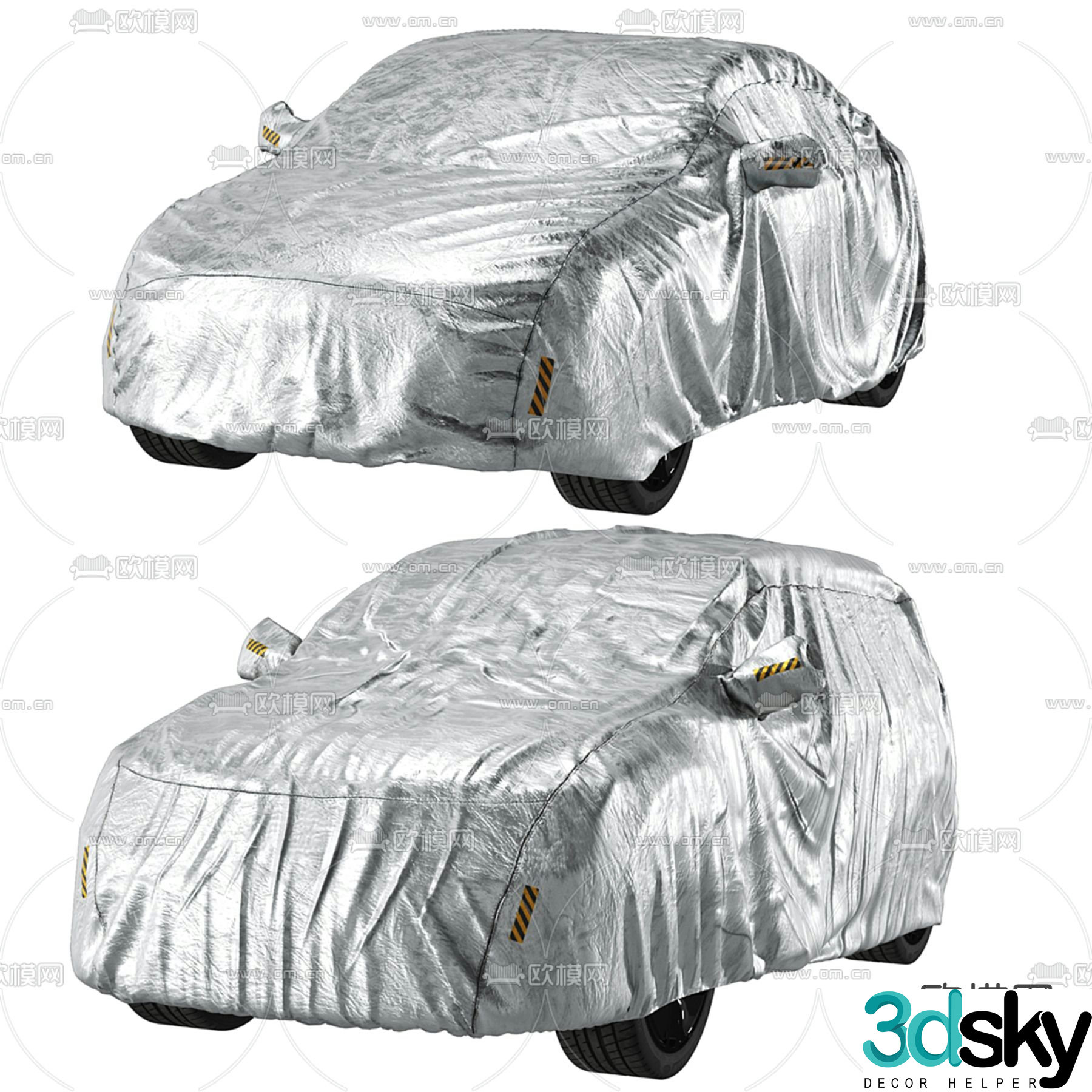 car awning 3d model