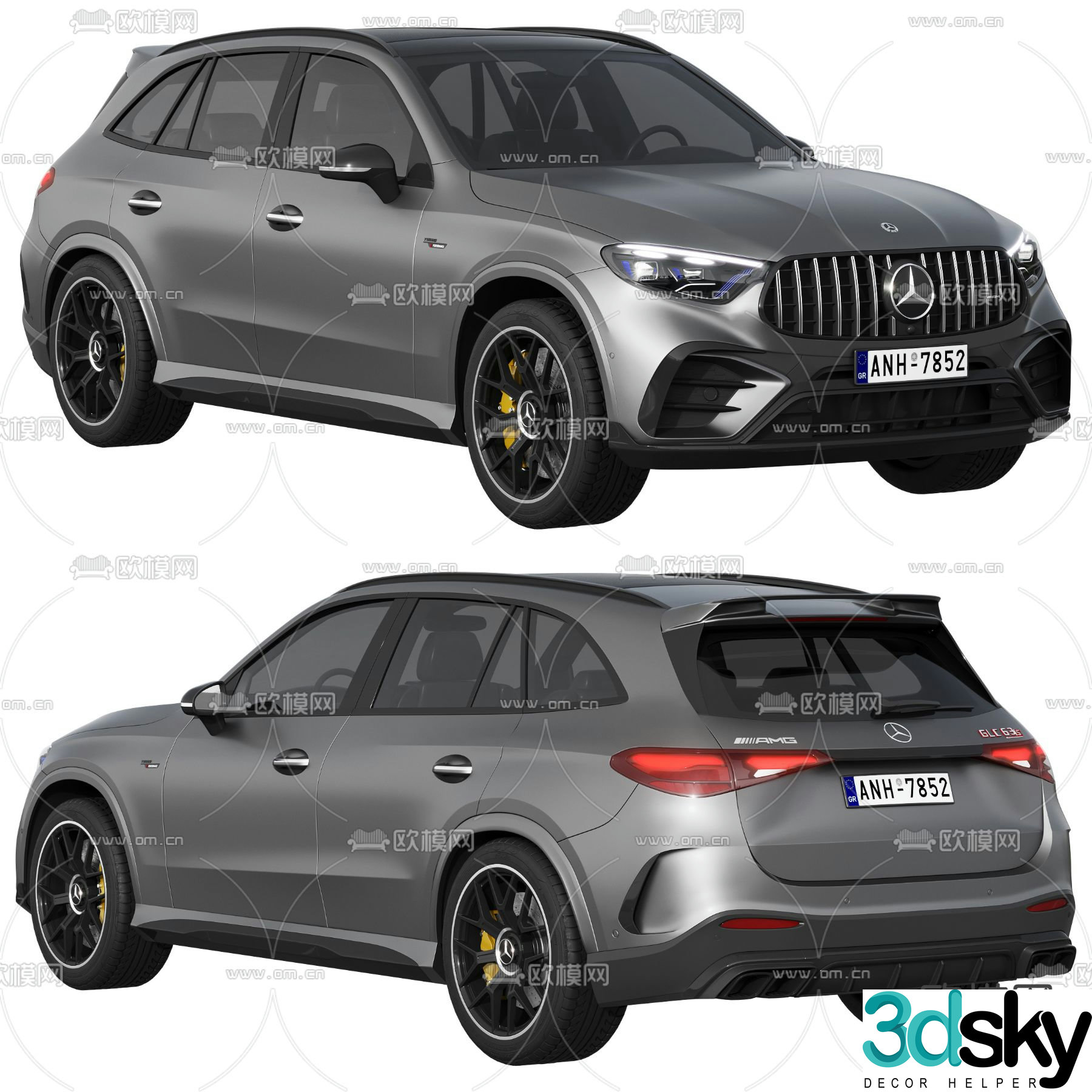 Mercedes Benz SUV SUV 3d model