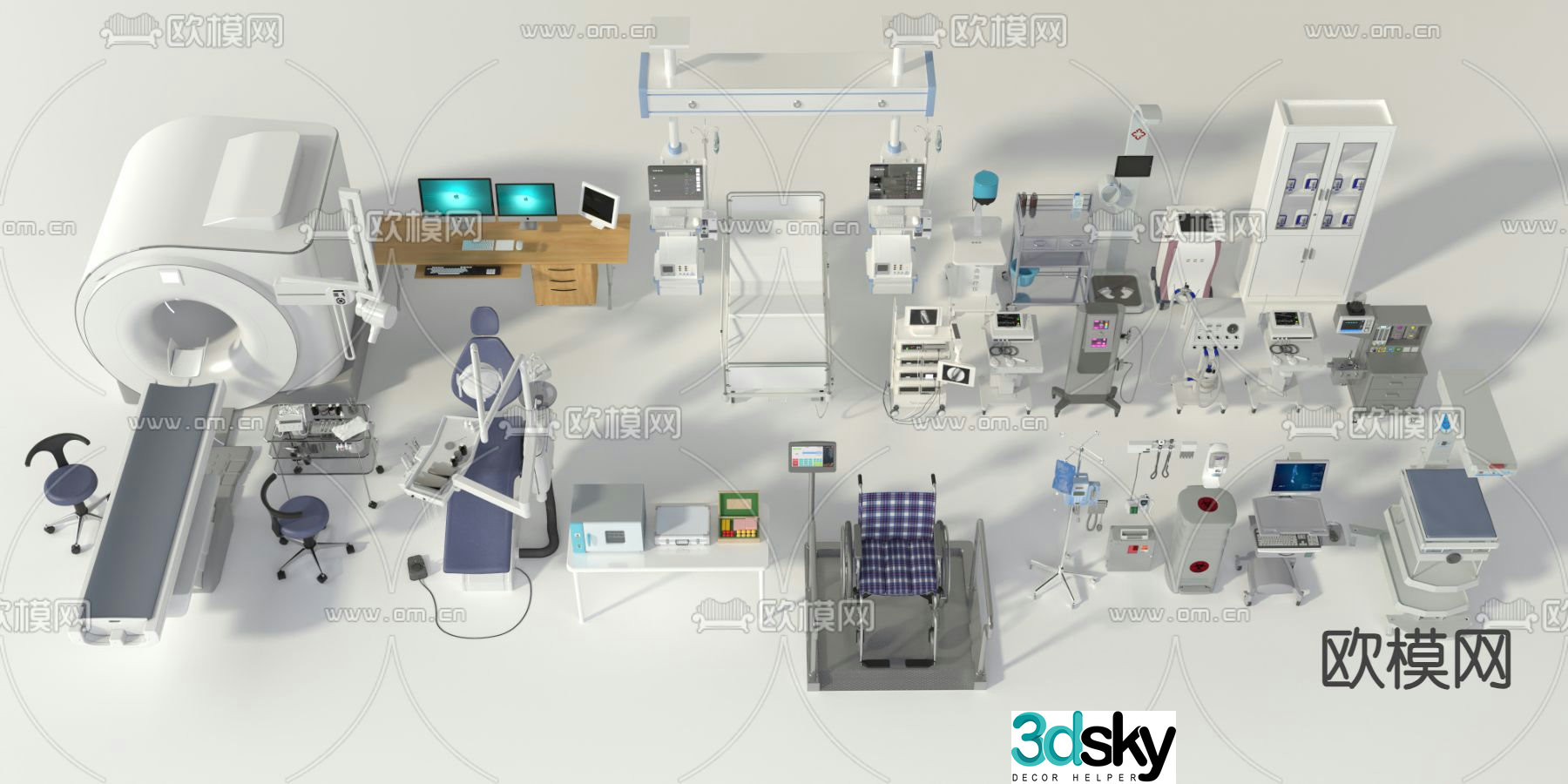 Medical device 3d model