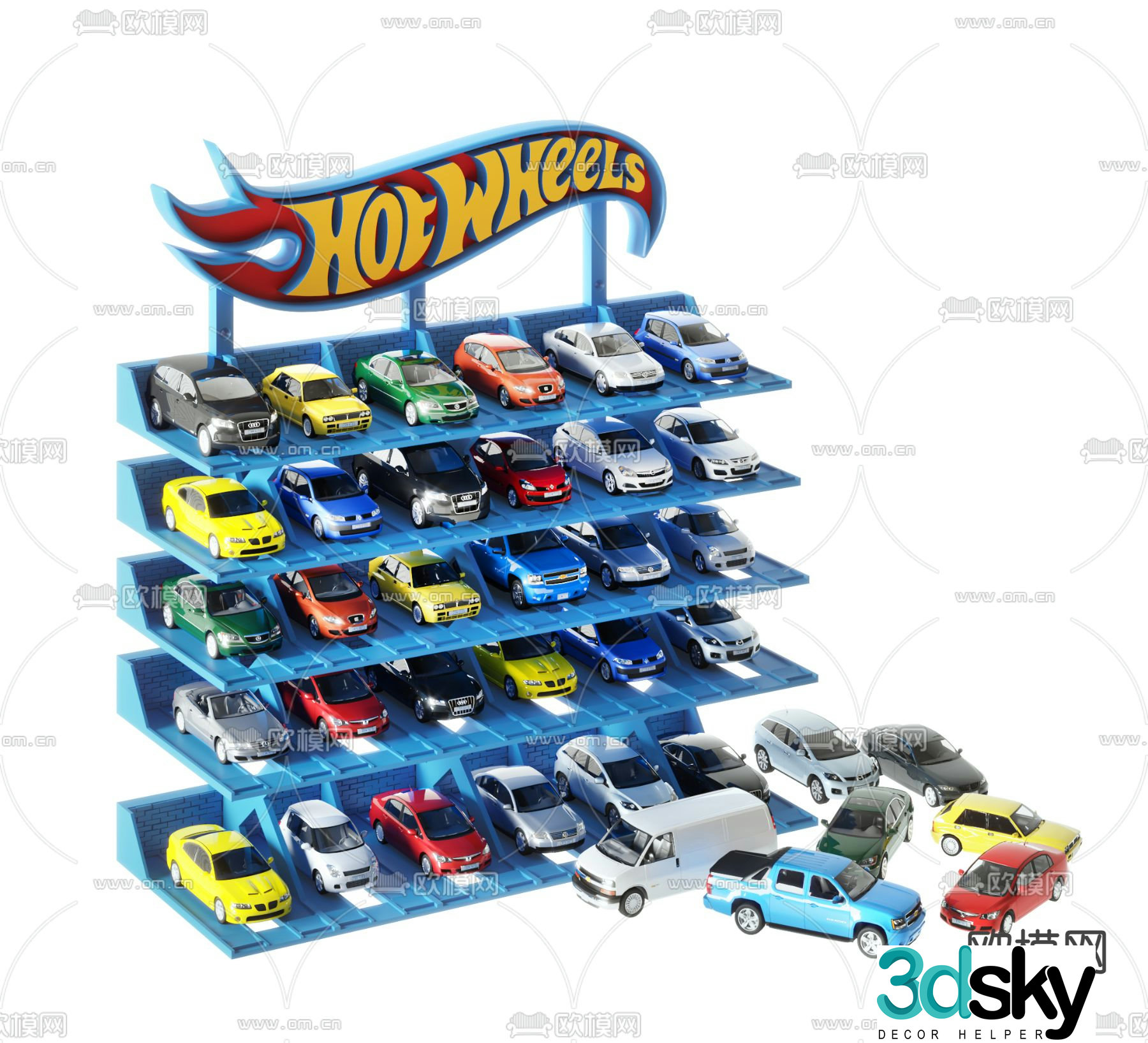 Children’s car toy car 3d model