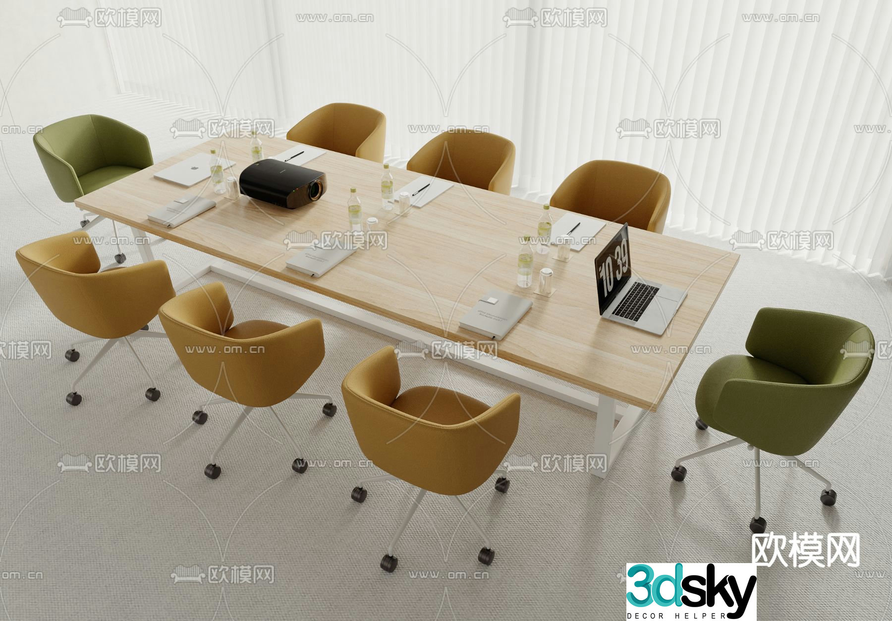 conference table conference table 3d model