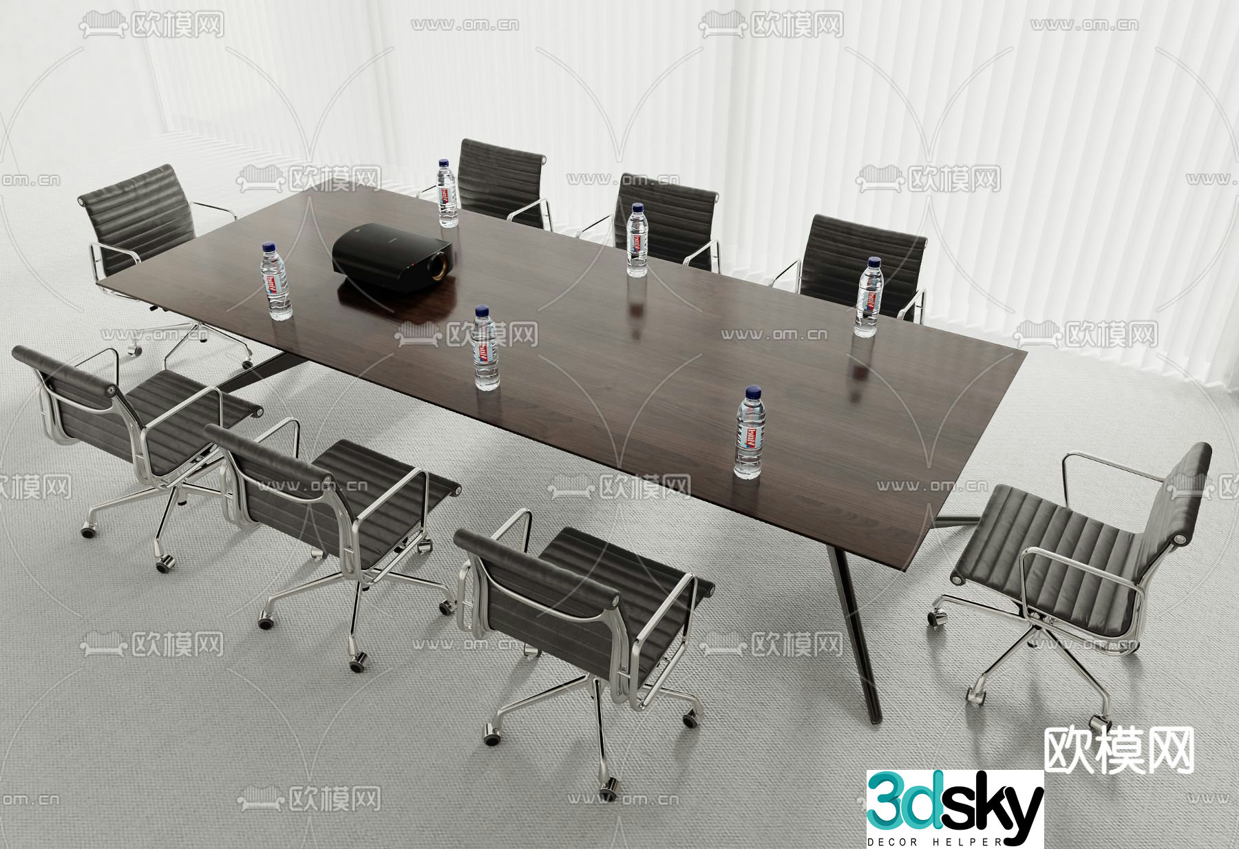 conference table conference table 3d model