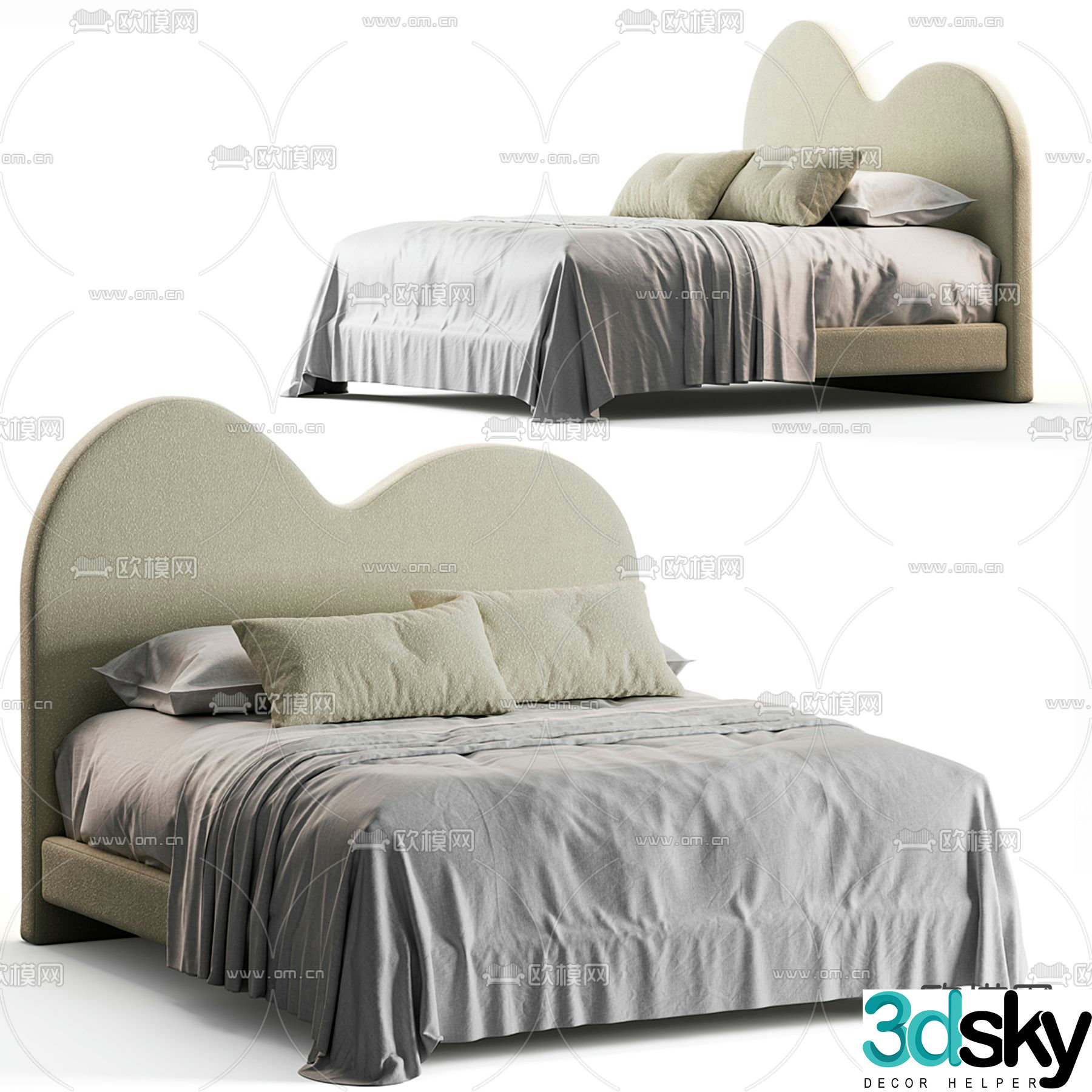 Children’s bed 3d model