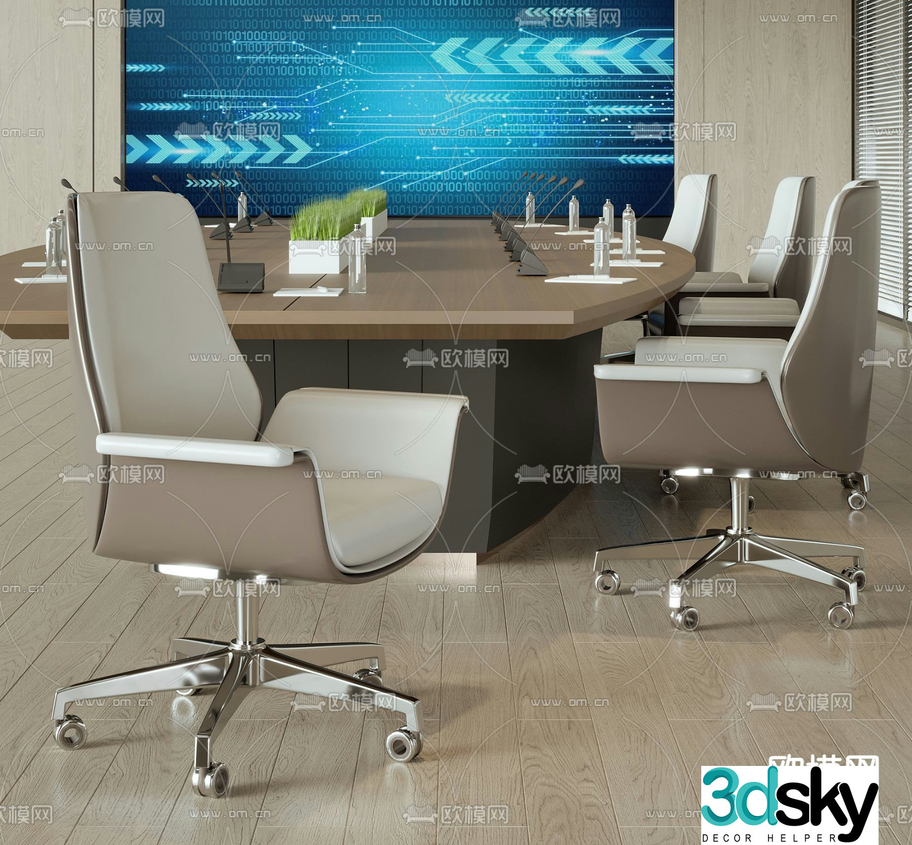 conference table conference table 3d model