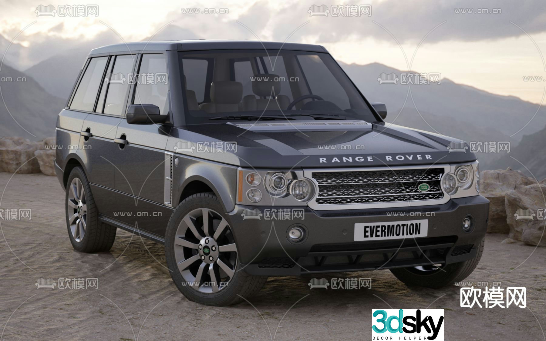 Land Rover Range Rover 3d model