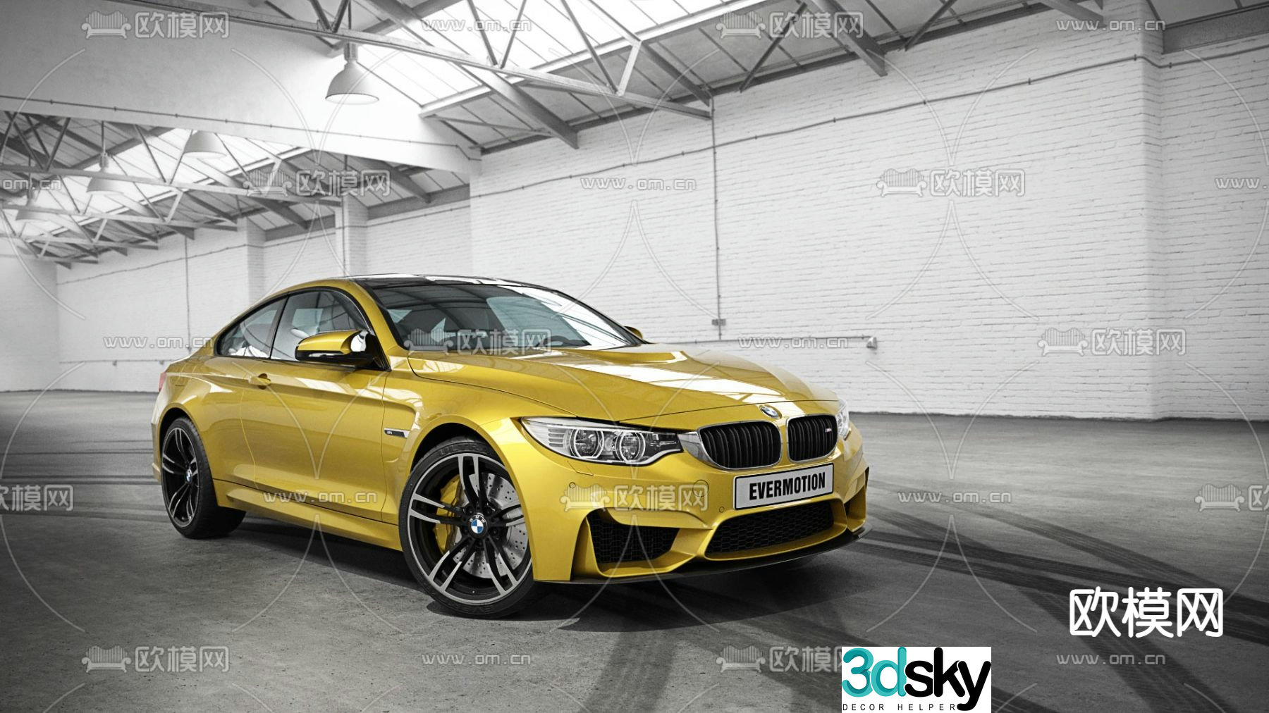 BMW car 3d model