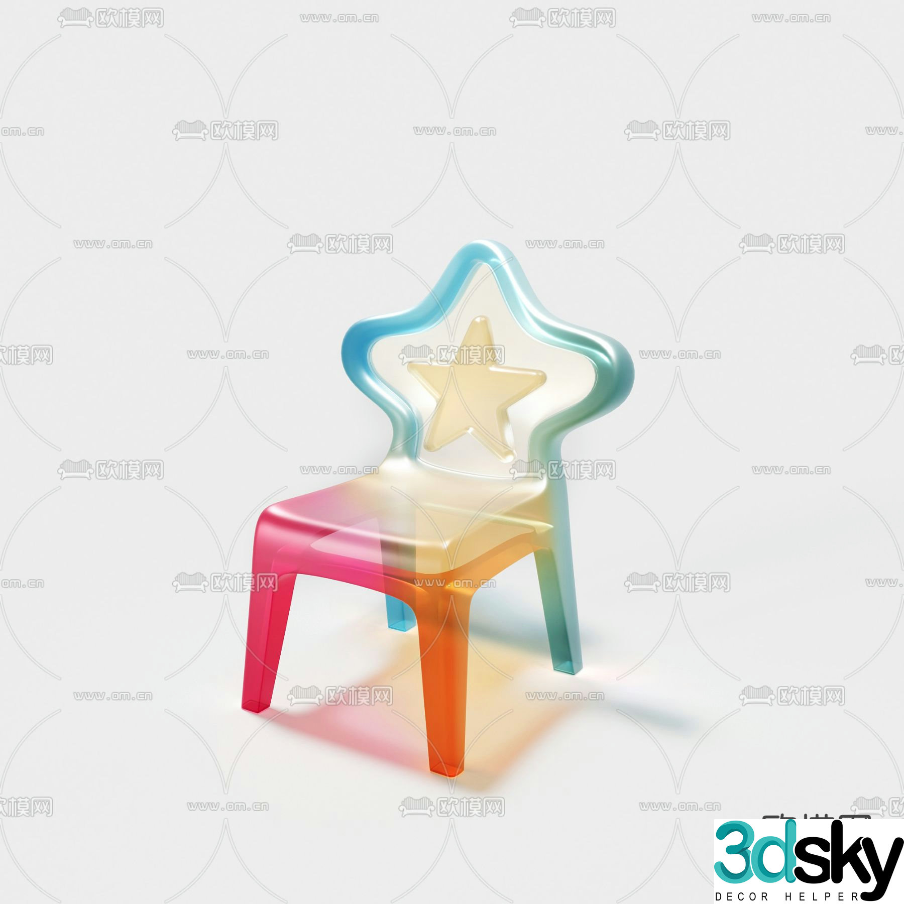 Children’s chair 3d model