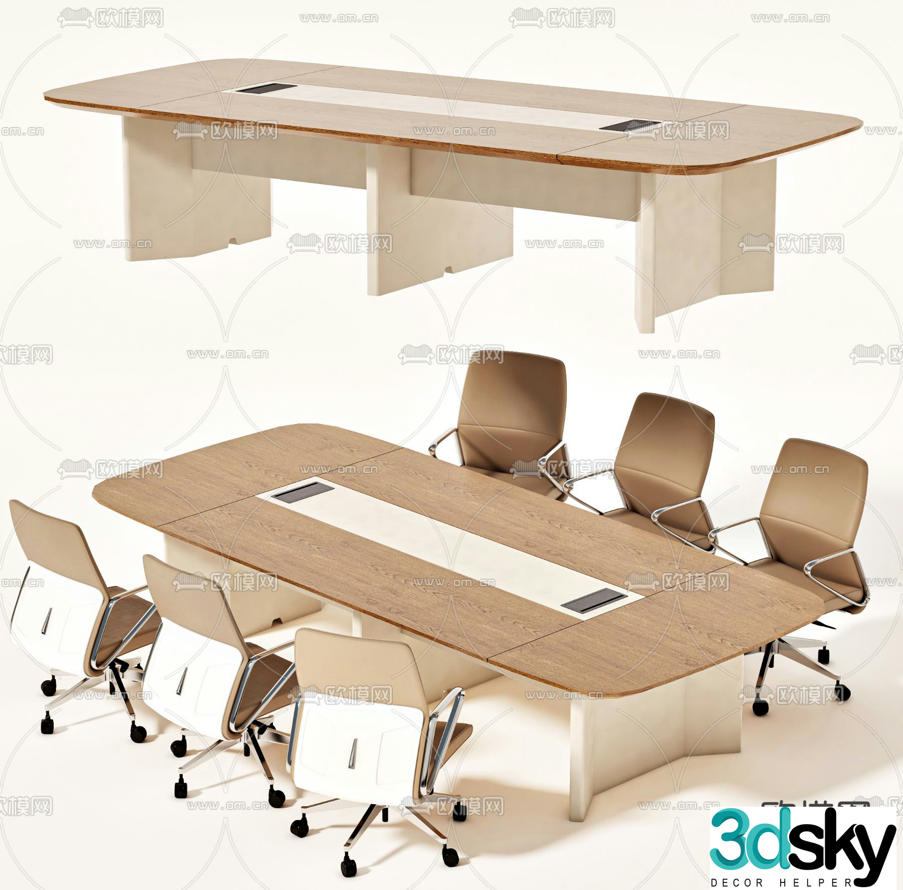 conference table conference table 3d model