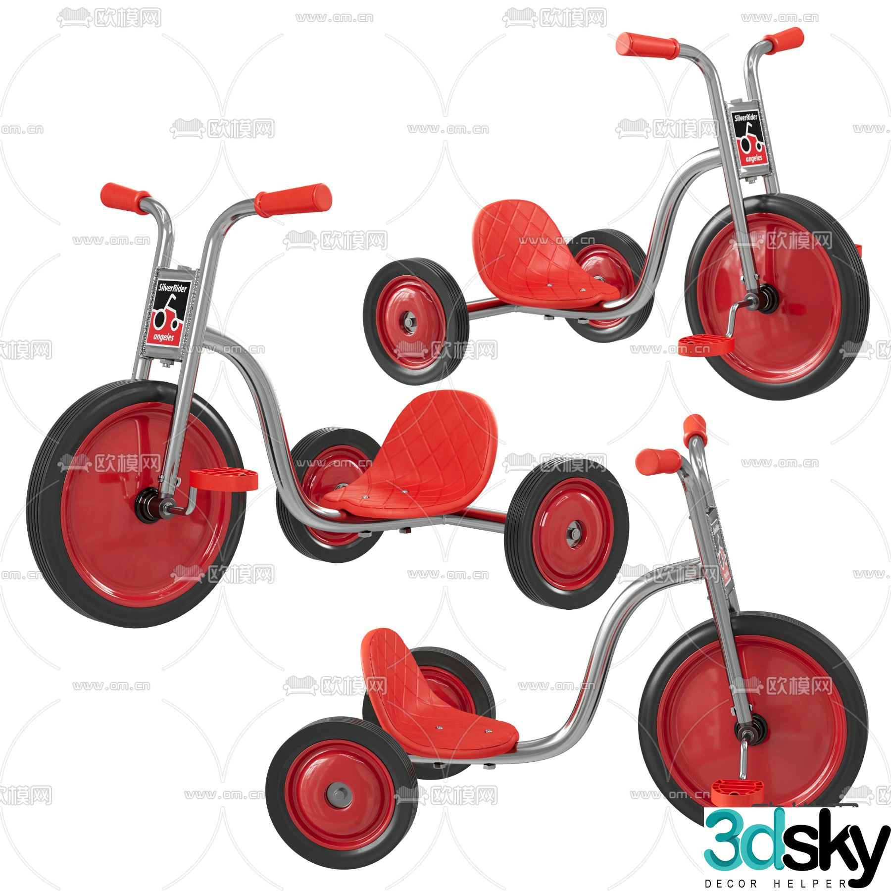 Children’s bicycle 3d model