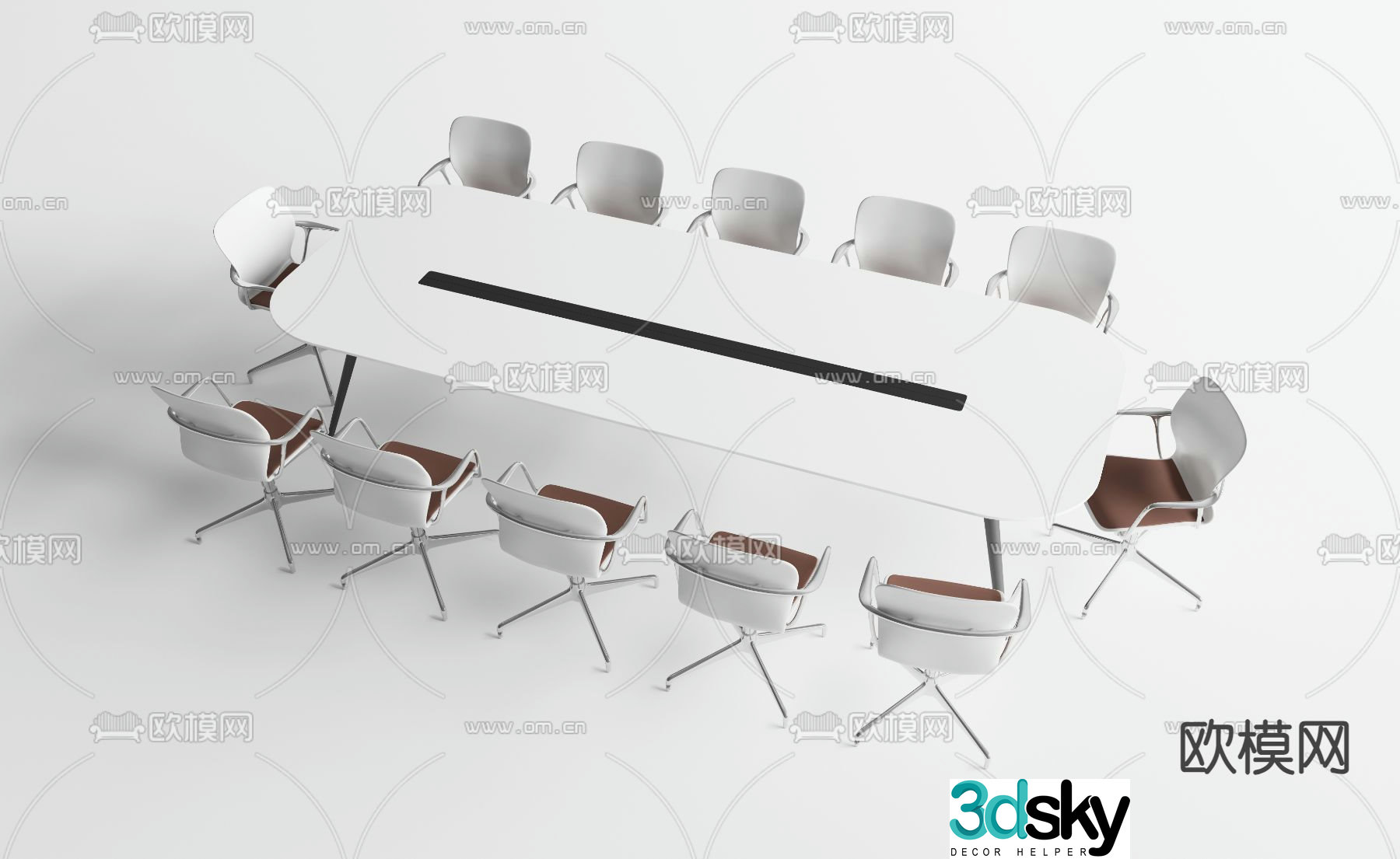 conference table conference table 3d model