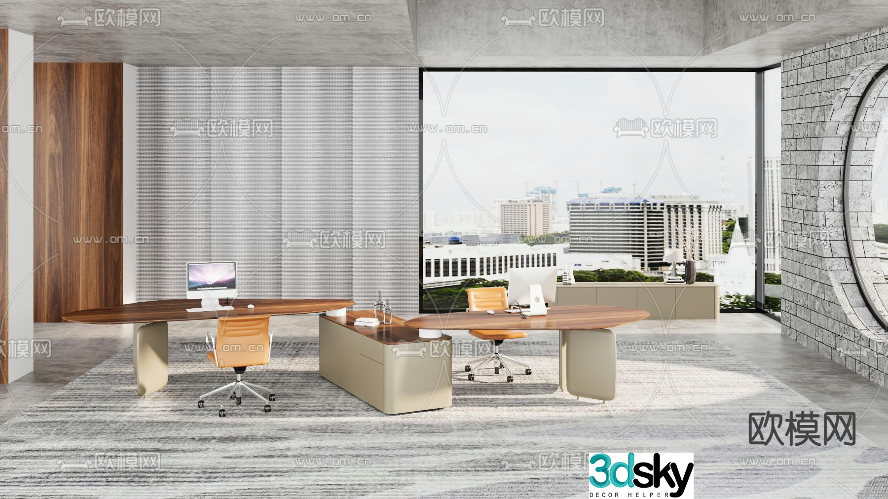 Desk desk desk 3d model