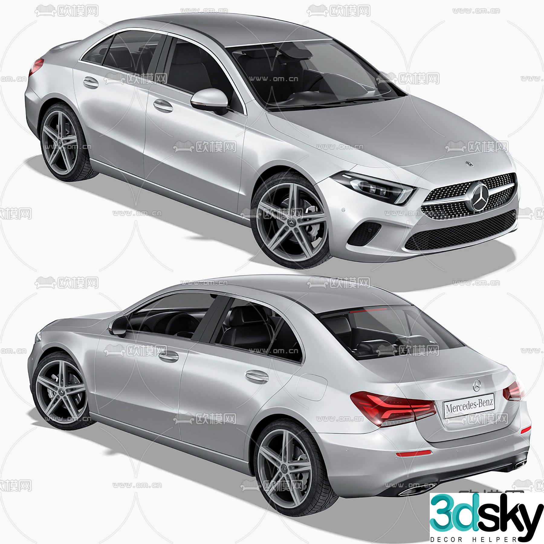 Mercedes Benz car 3d model