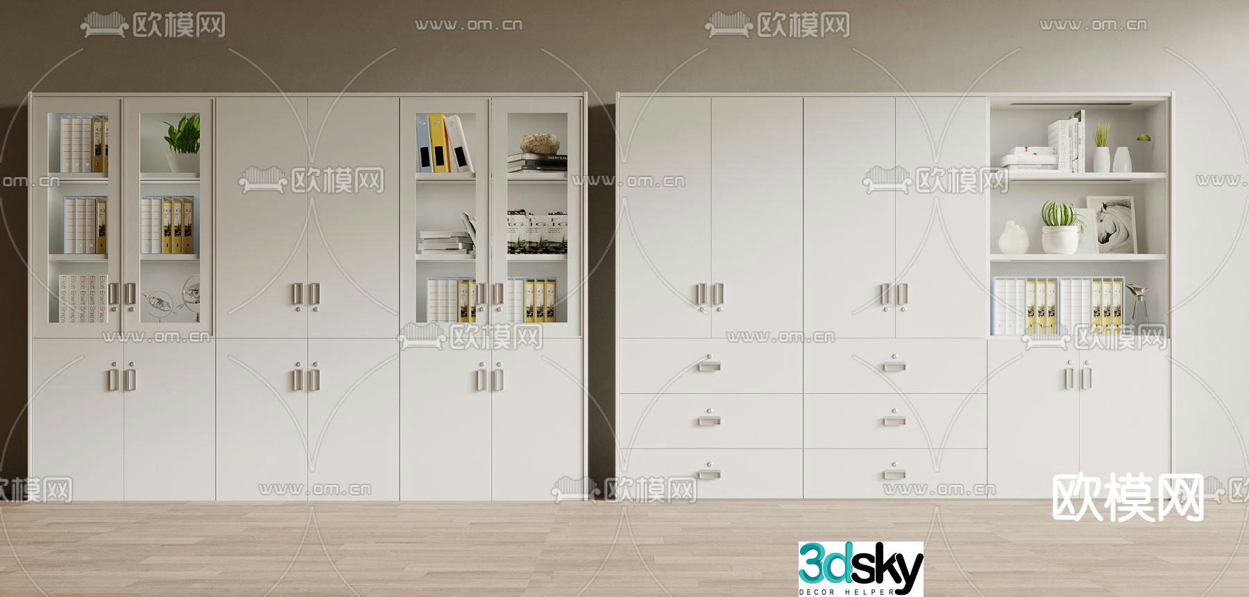 File cabinet file cabinet information cabinet iron cabinet 3d model