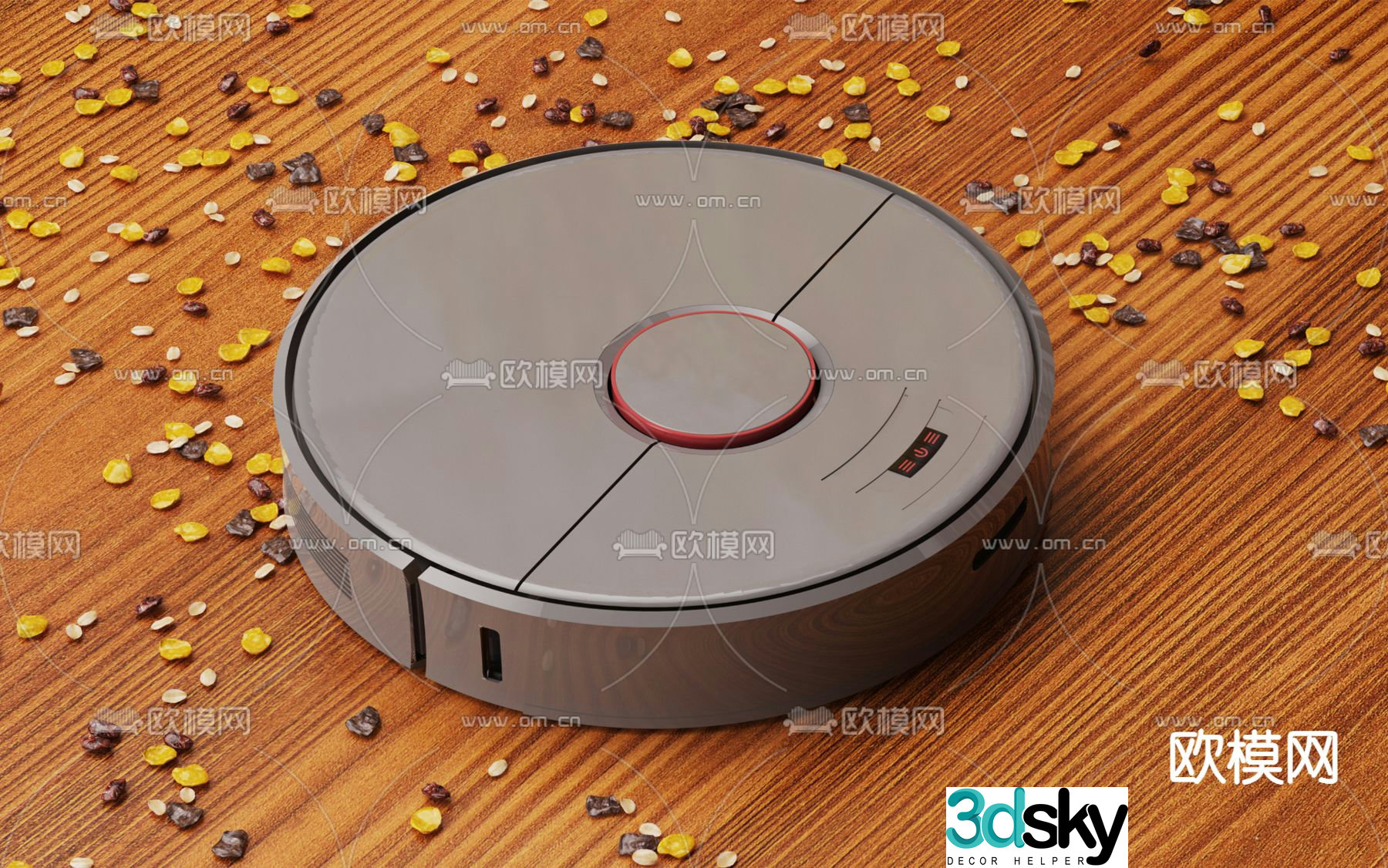 Sweeping robot 3d model