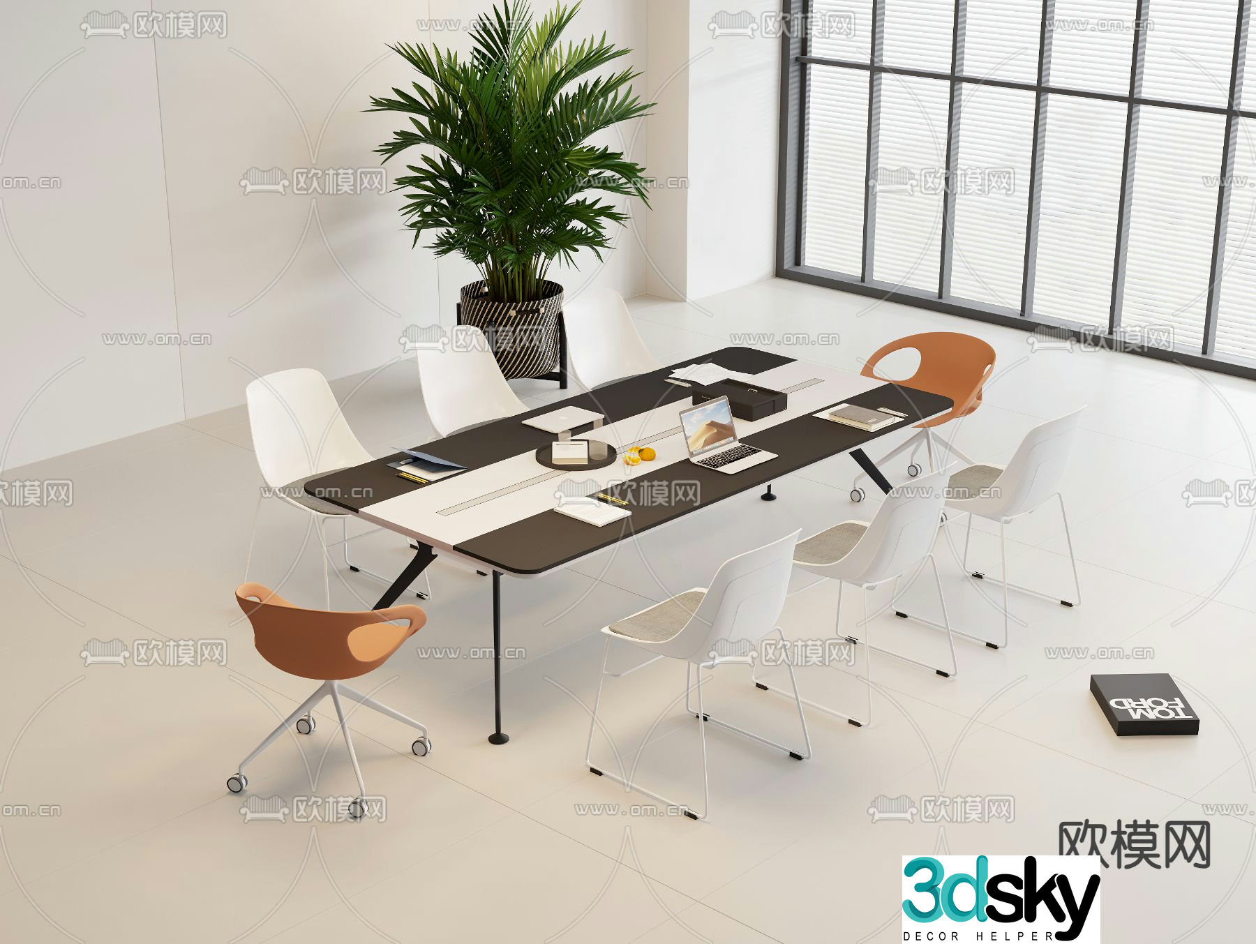 conference table conference table 3d model