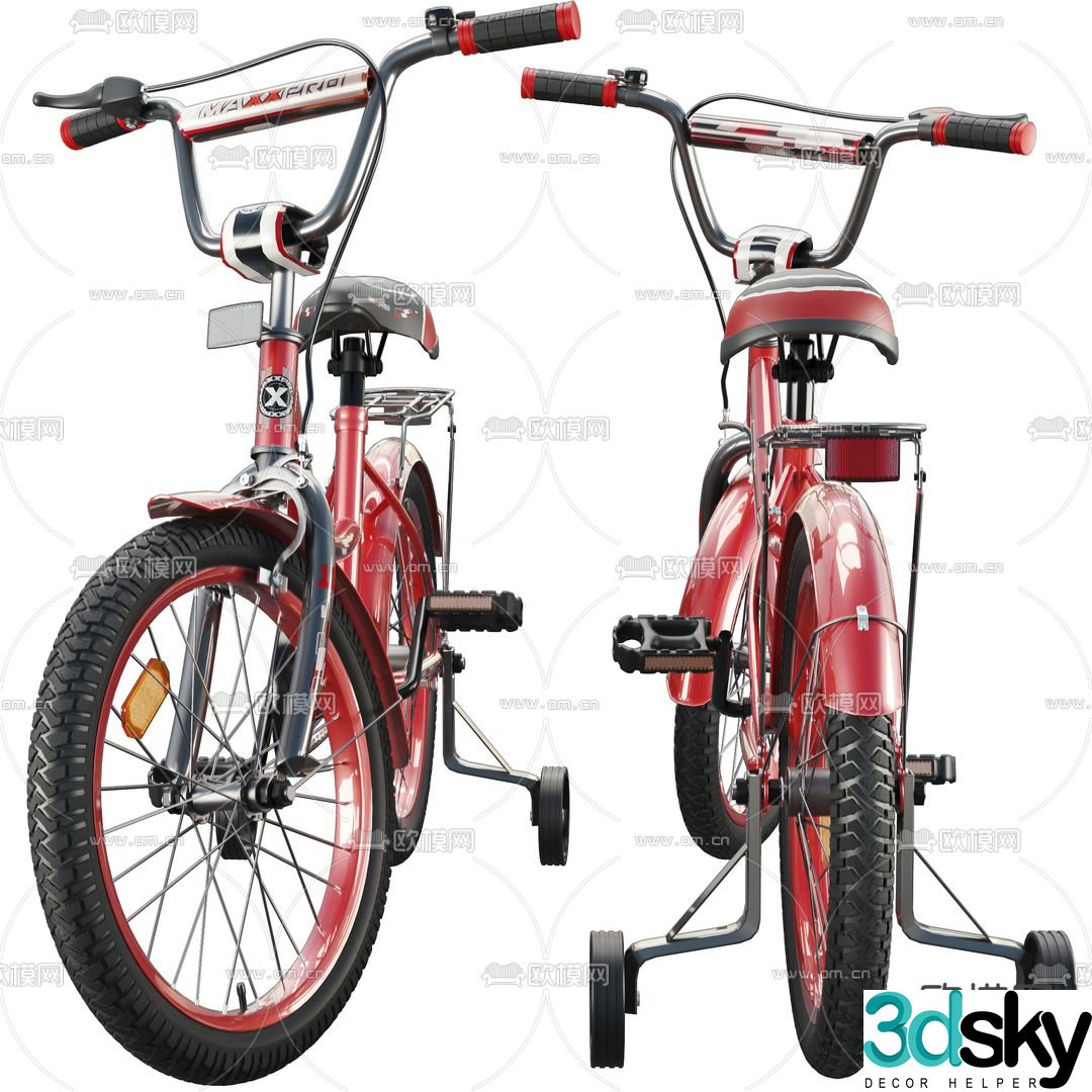 Children’s bicycle bicycle 3d model