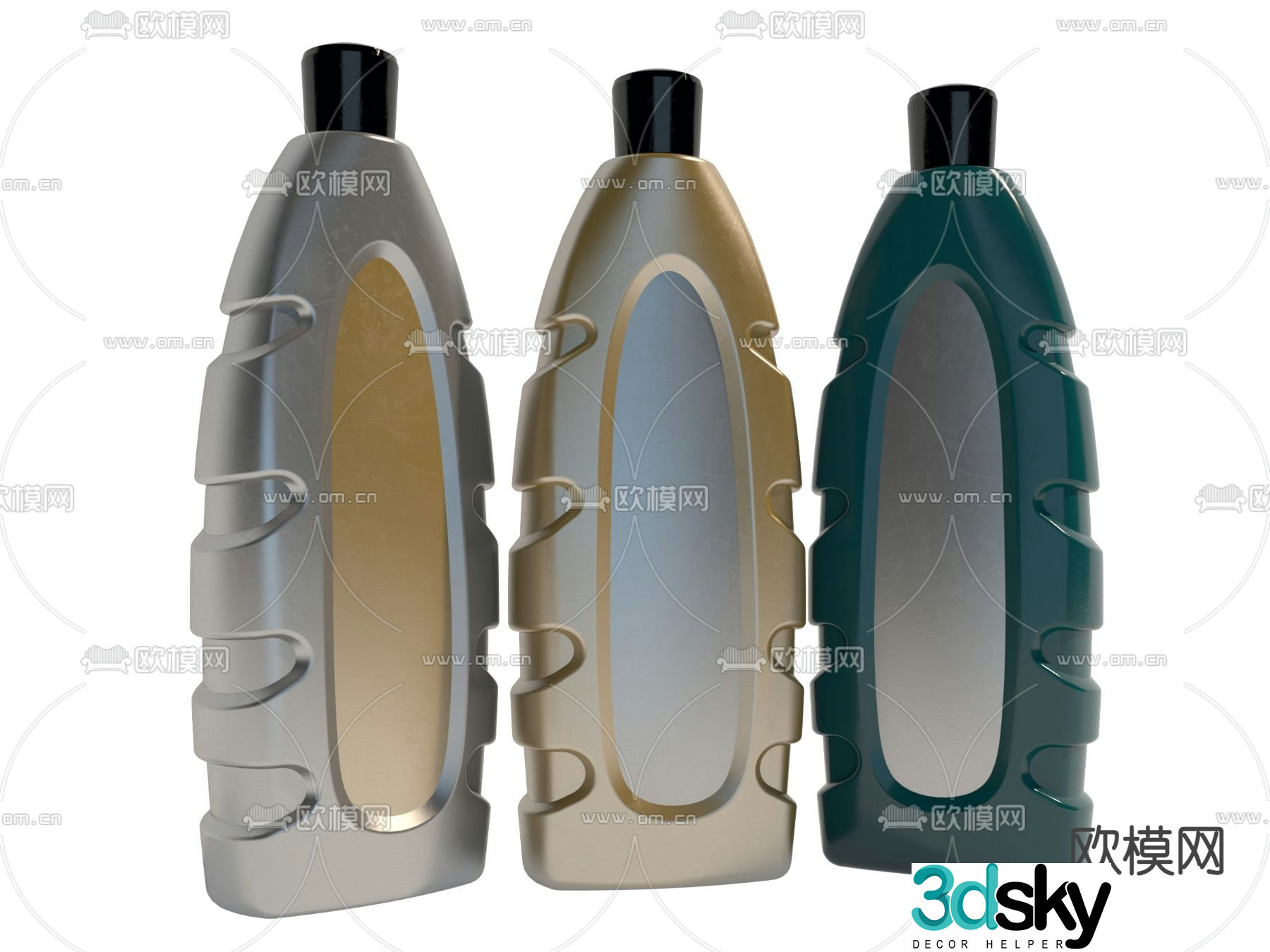 Lubricant oil 3d model