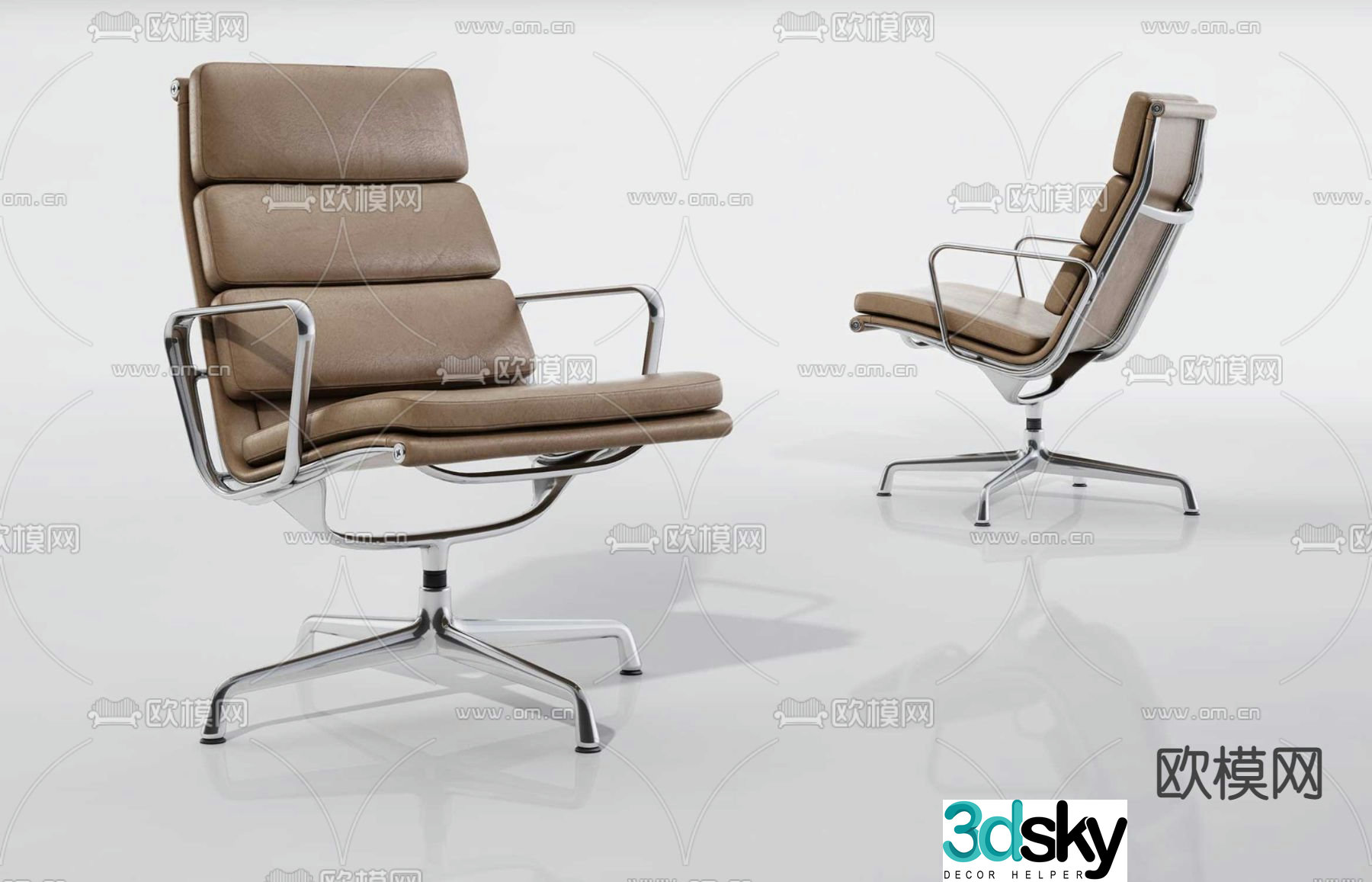 Office chair conference chair 3d model