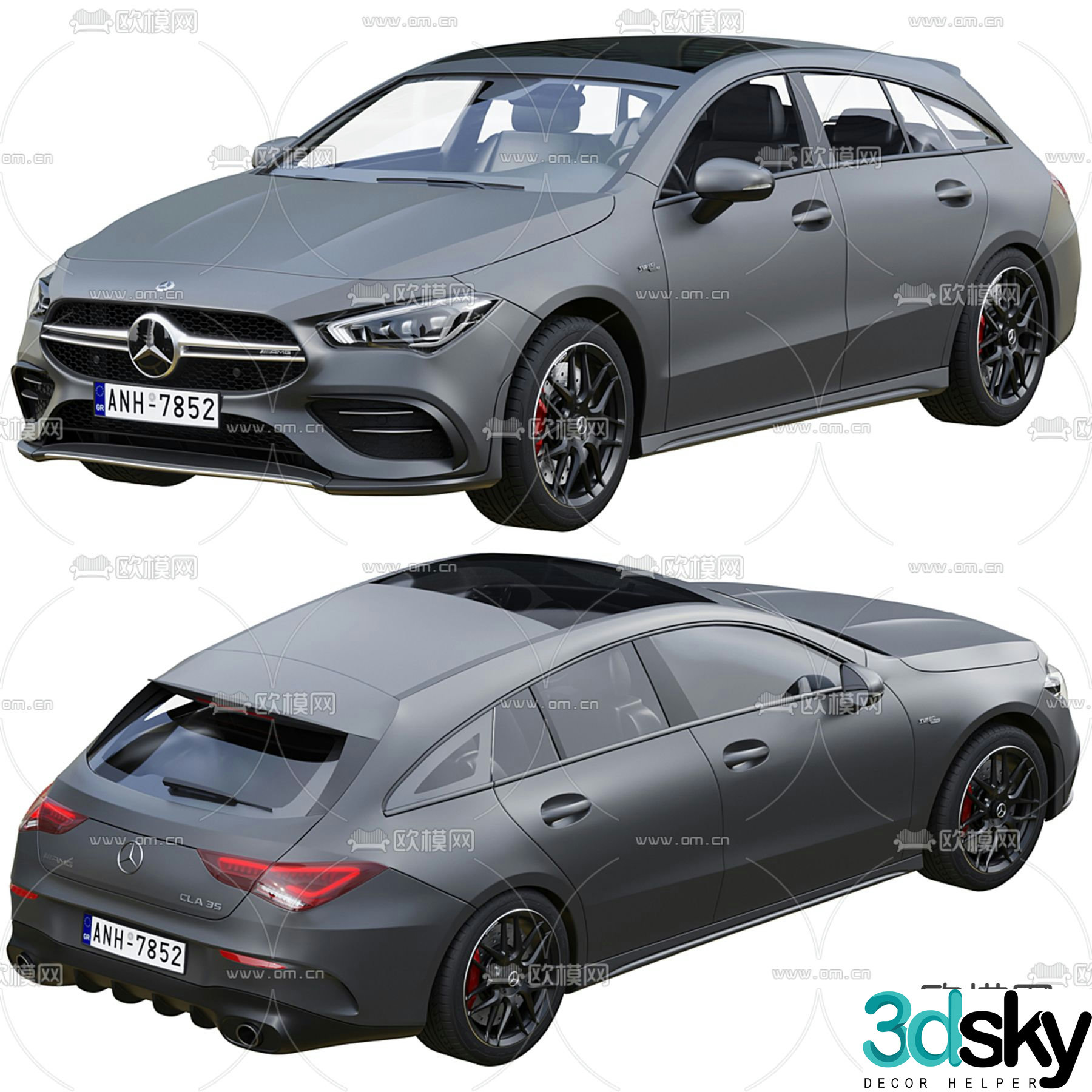 Mercedes Benz Coupe 3d model