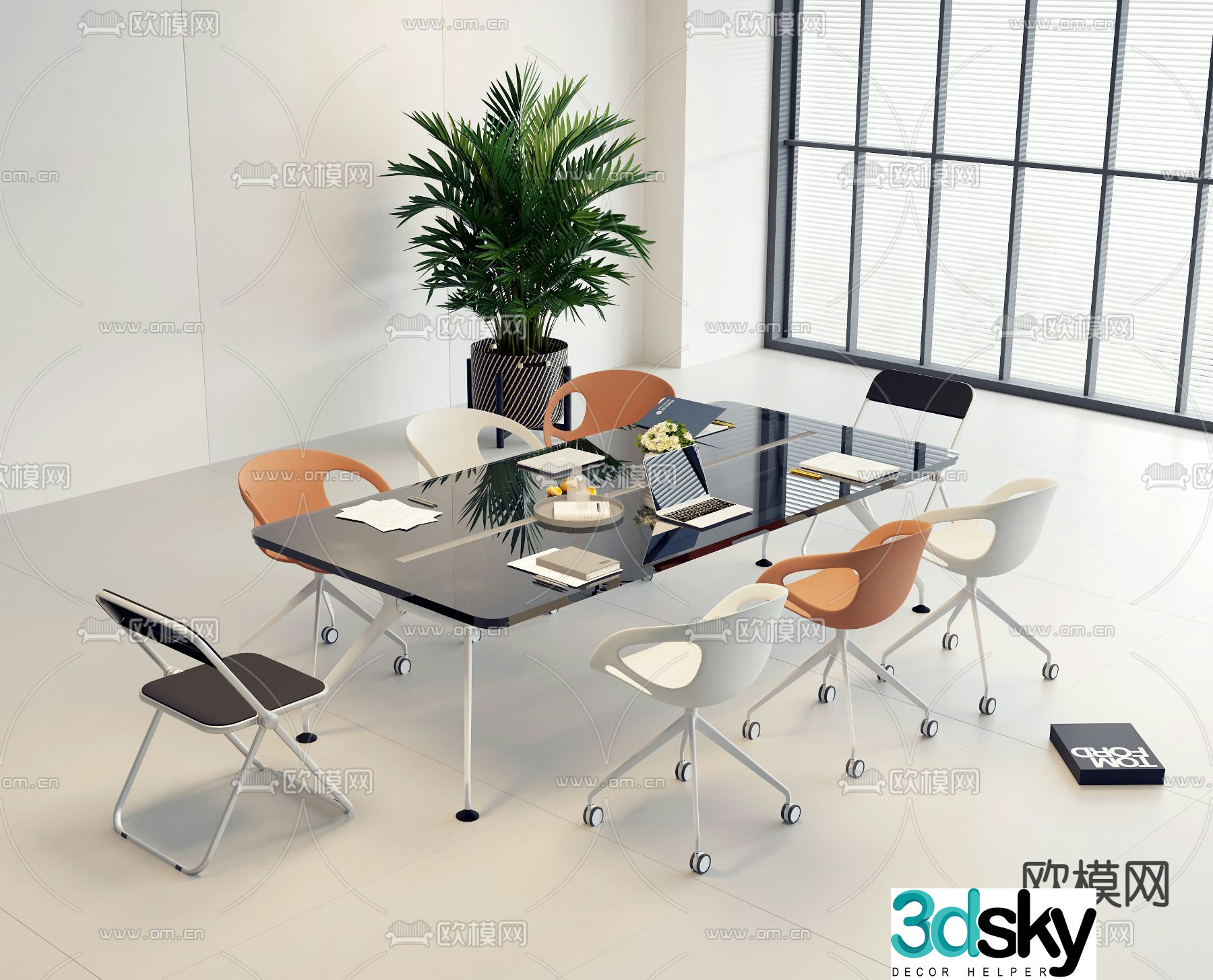 conference table conference table 3d model