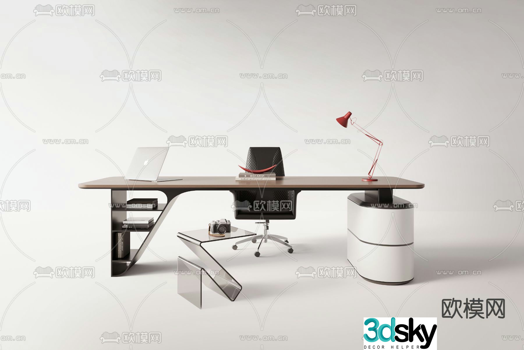 desk desk 3d model
