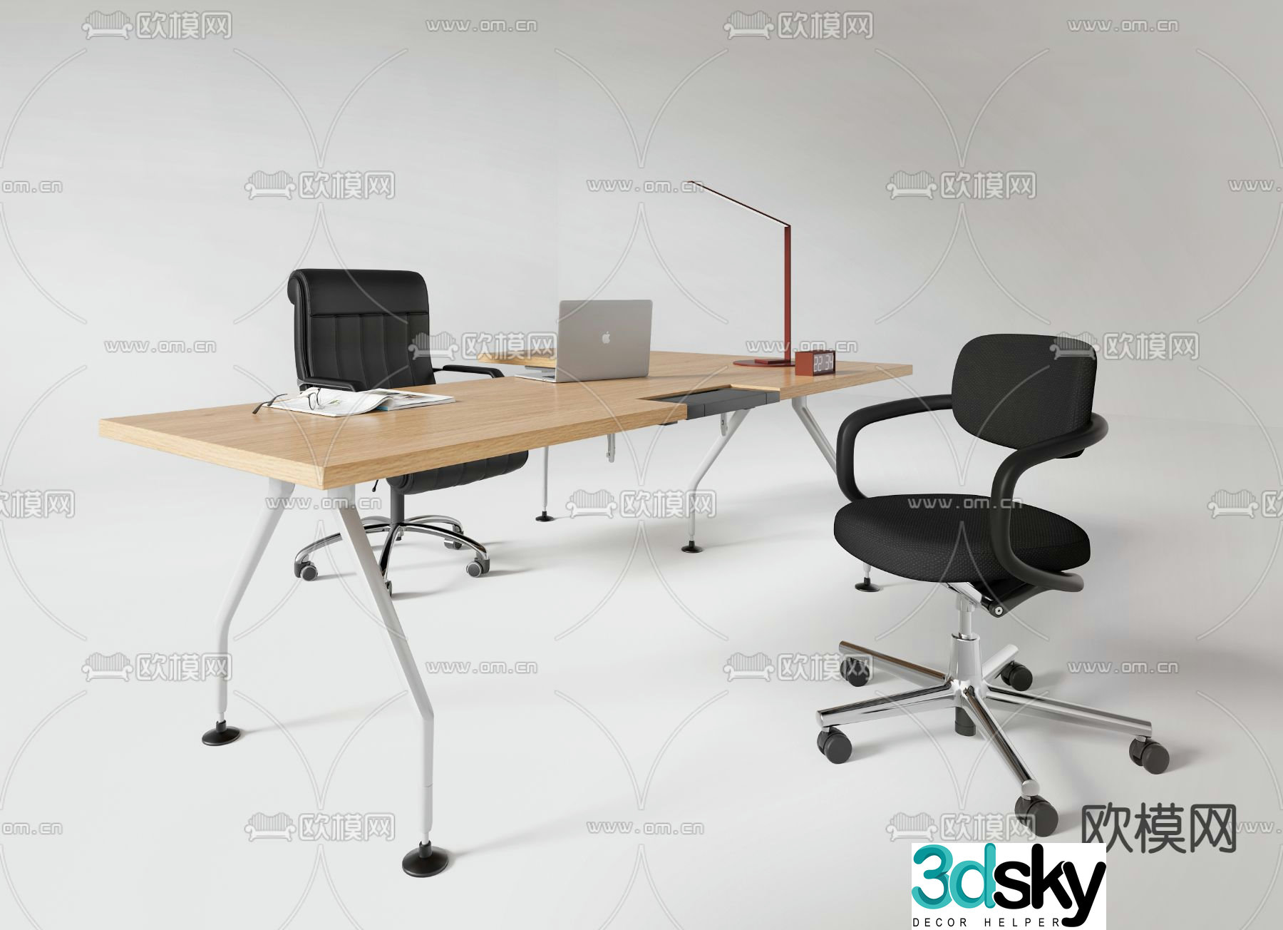 desk desk 3d model