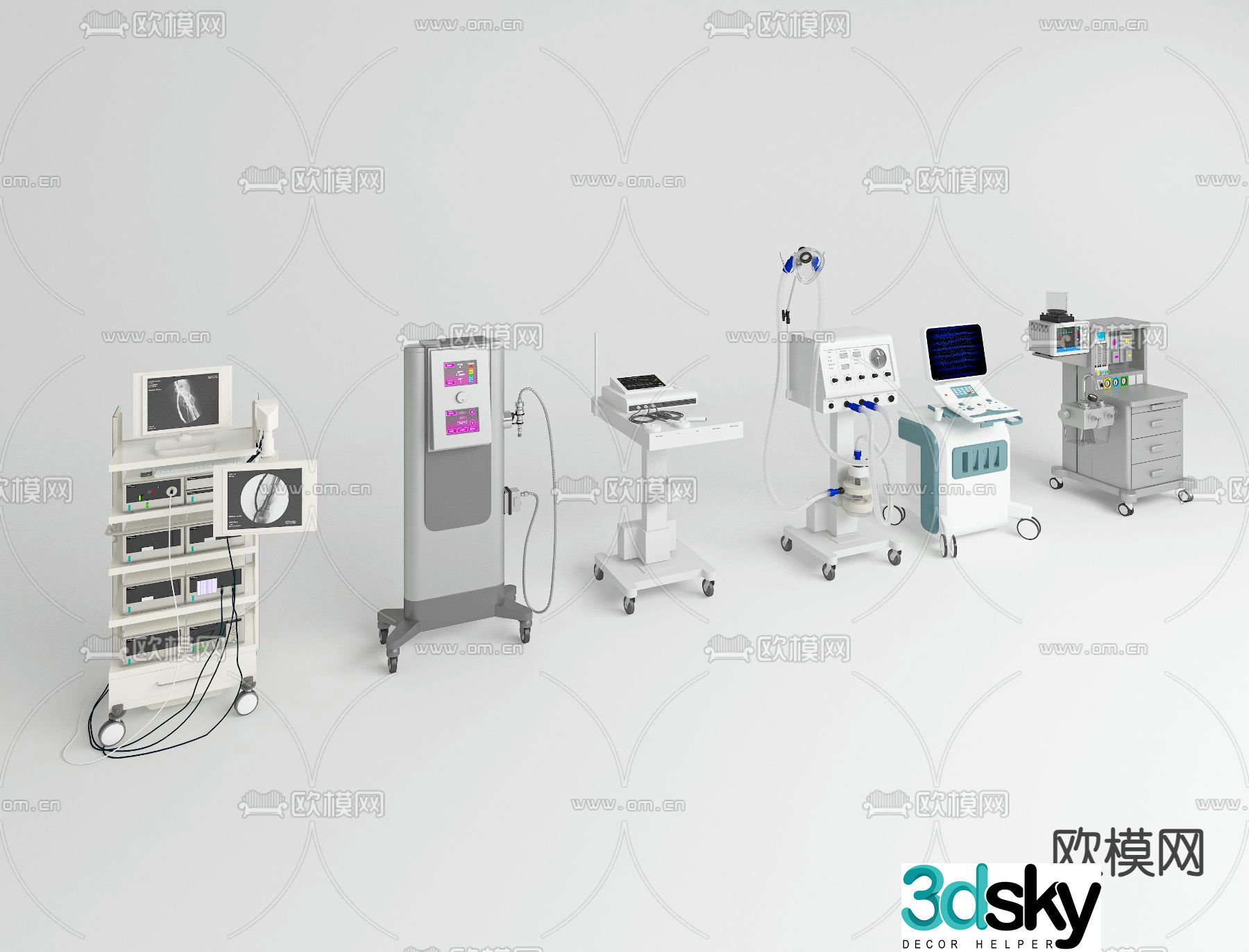 Medical equipment 3d model