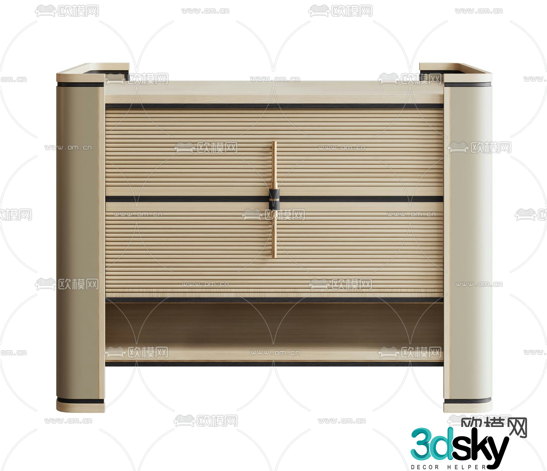 AnaRoque bedside table 3d model