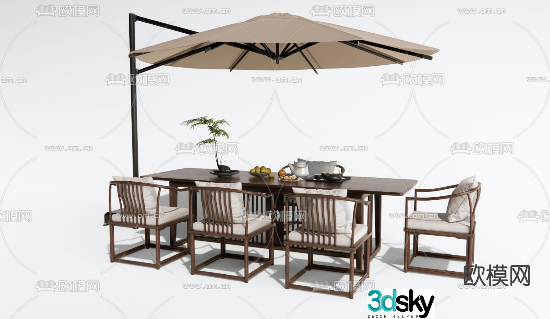 Outdoor tables and chairs camping tables and chairs 3d model