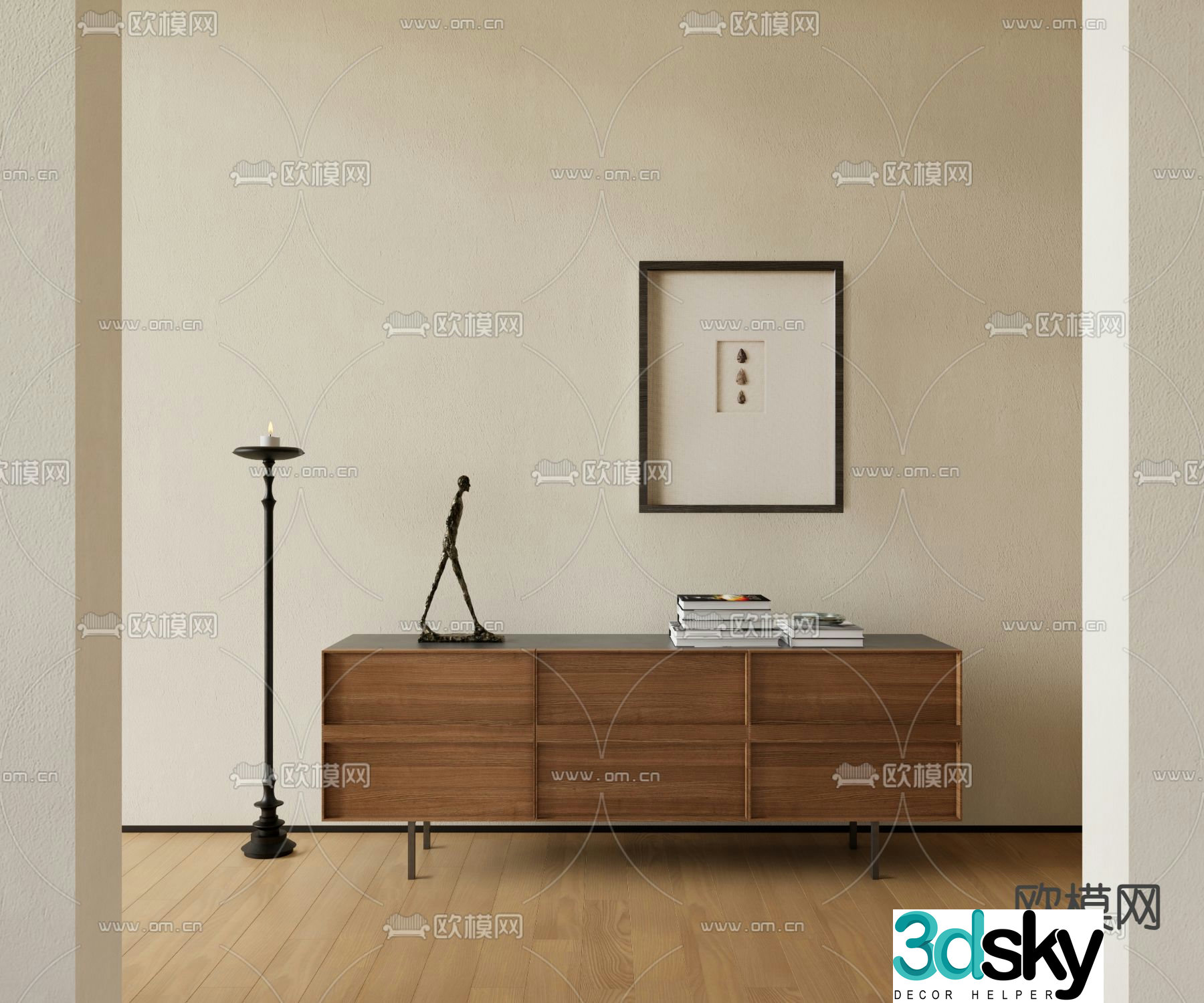 Wasabi TV Cabinet 3D Model