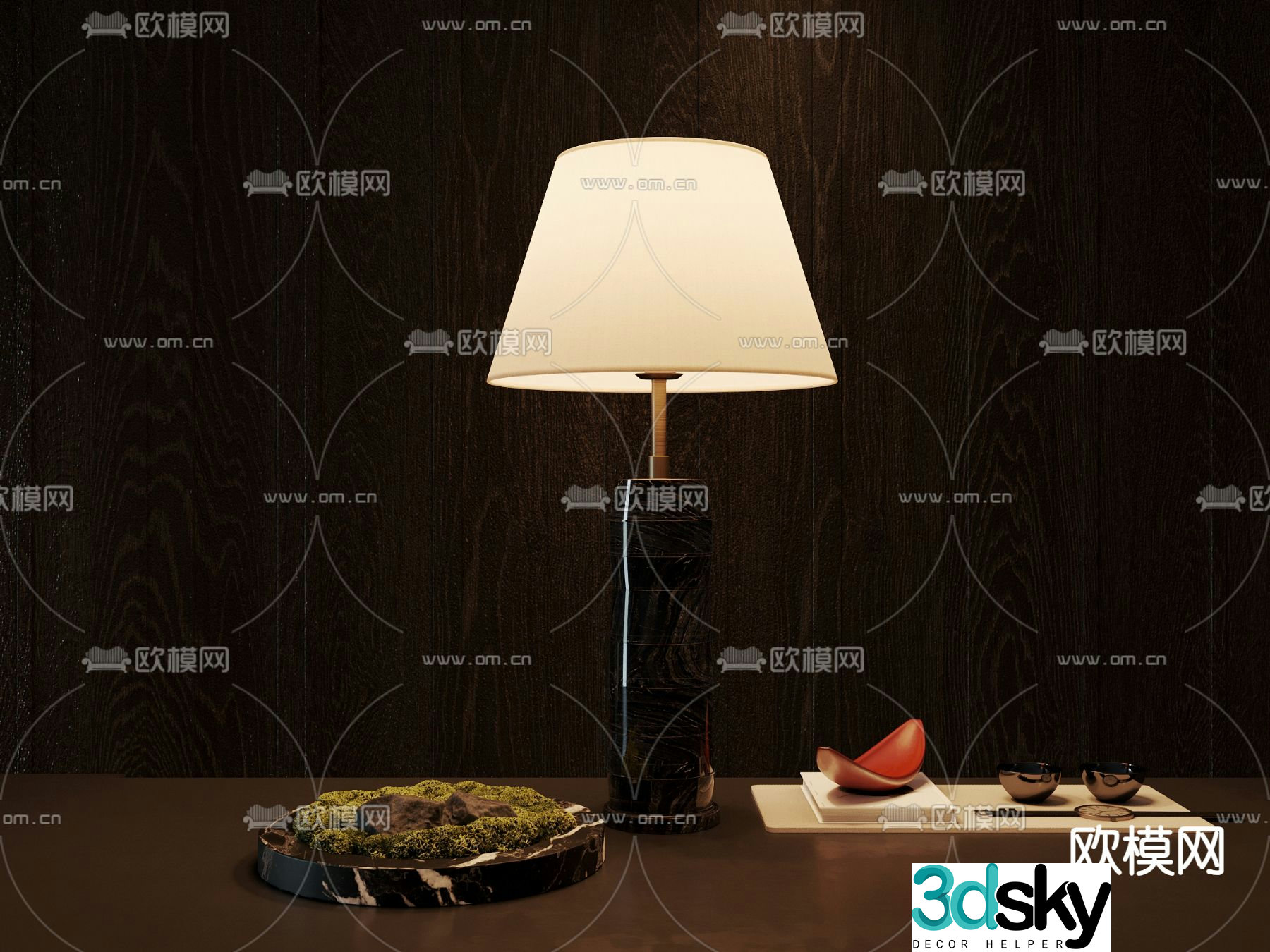 Desk lamp Desktop lamp 3d model