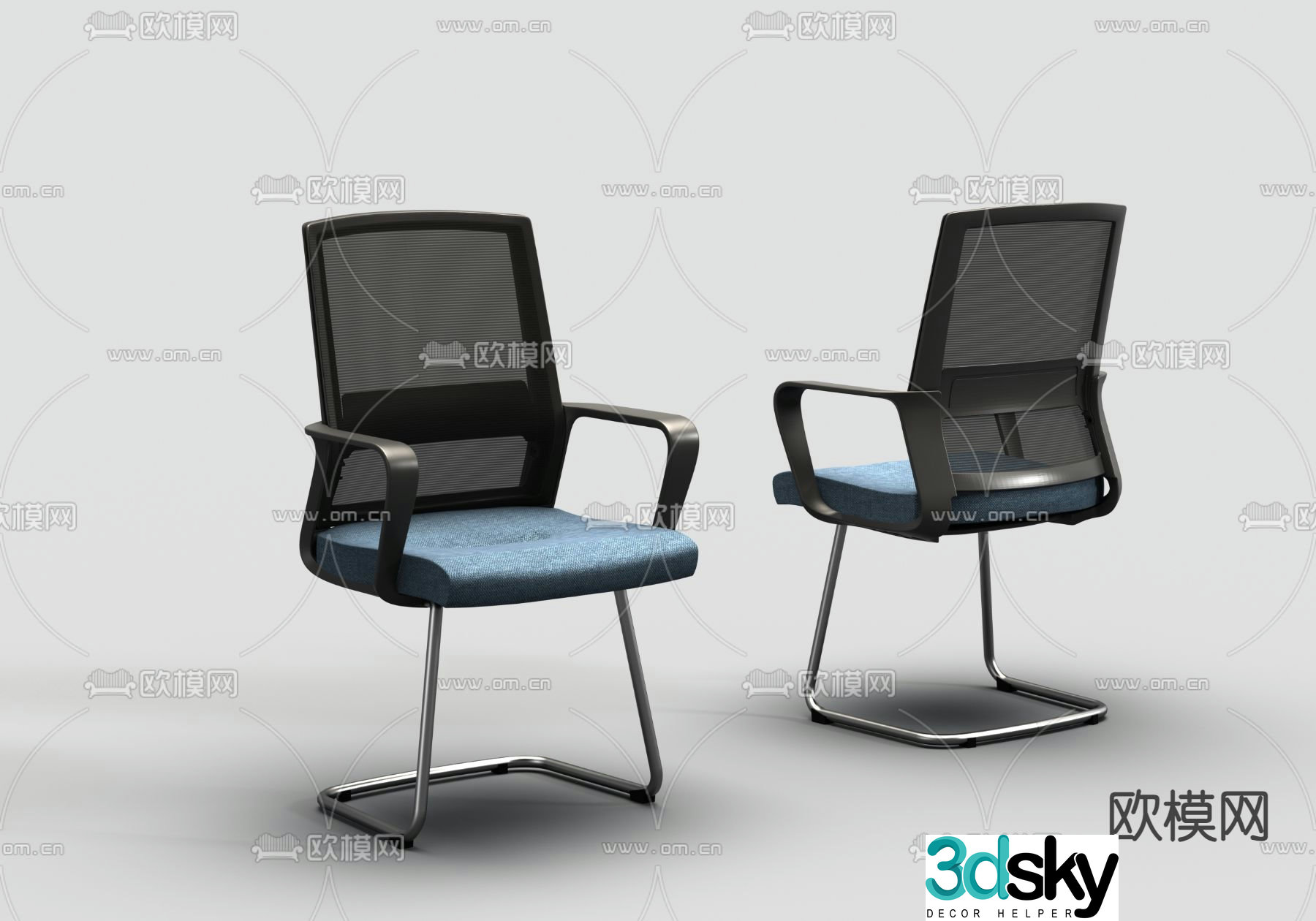 Office chair office chair conference chair 3d model