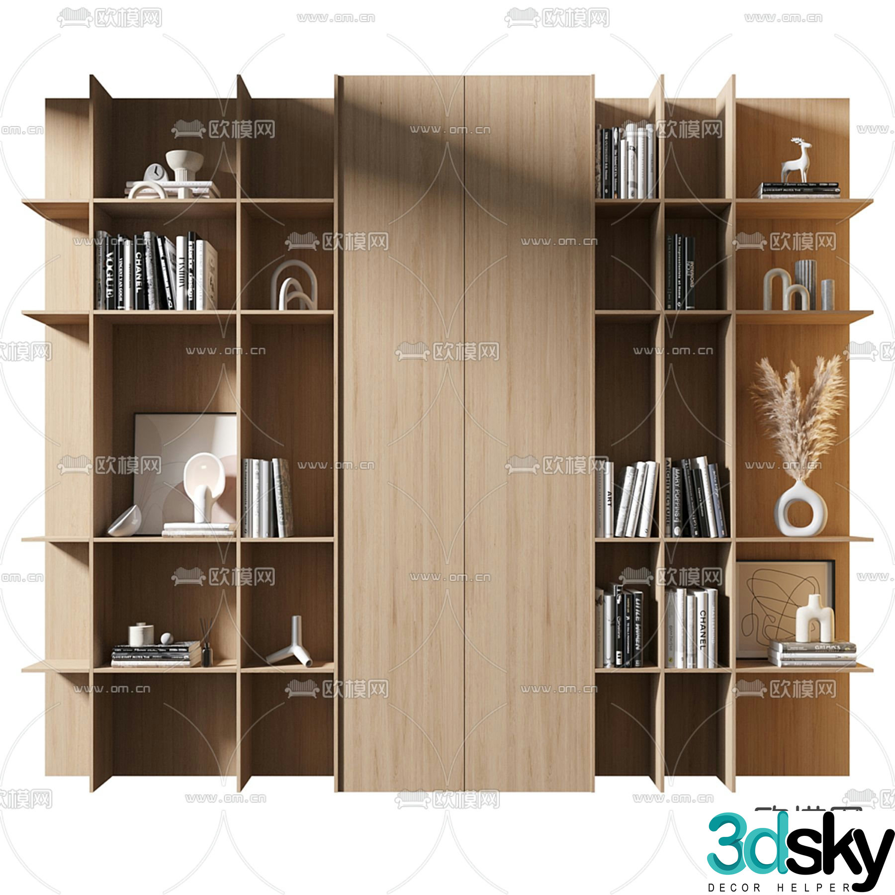 Bookshelf Display shelf 3D model