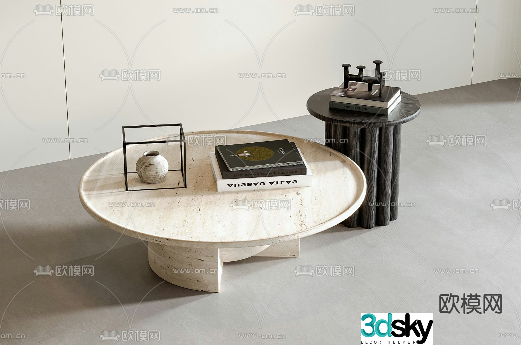3D model of mother-in-law coffee table